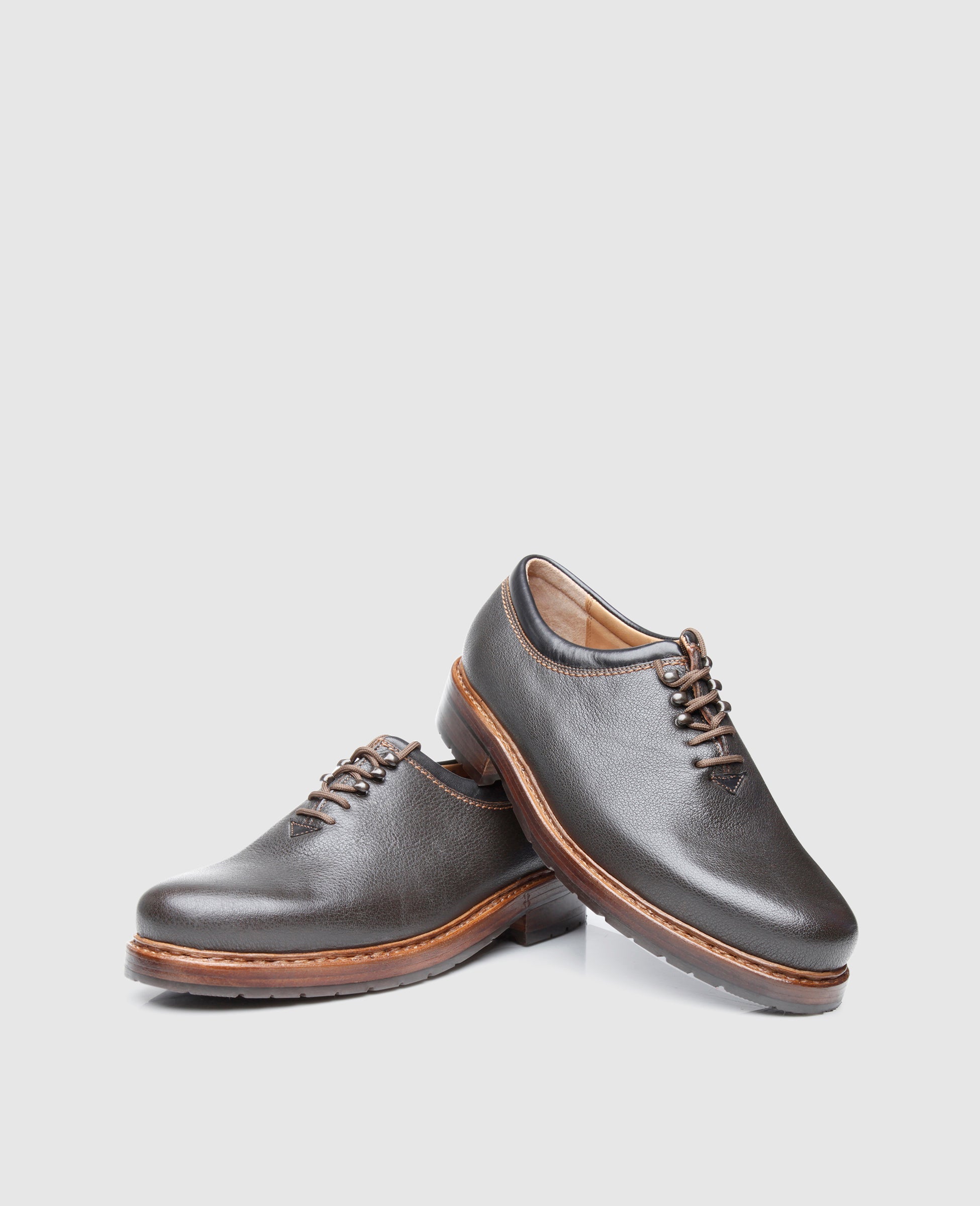 Heinrich Dinkelacker Herren Rio Wholecut W - Dunkelbraun