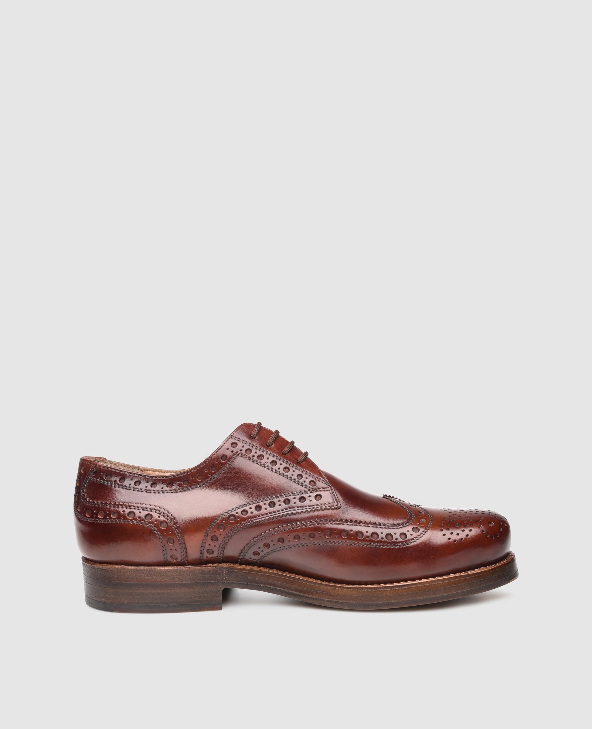 Heinrich Dinkelacker Men's Rio Full Brogue TC - Whiskey