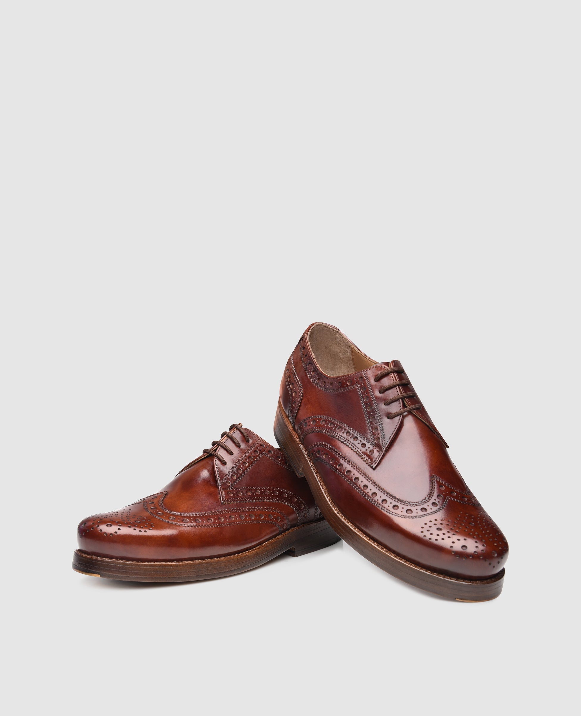 Heinrich Dinkelacker Men's Rio Full Brogue TC - Whiskey