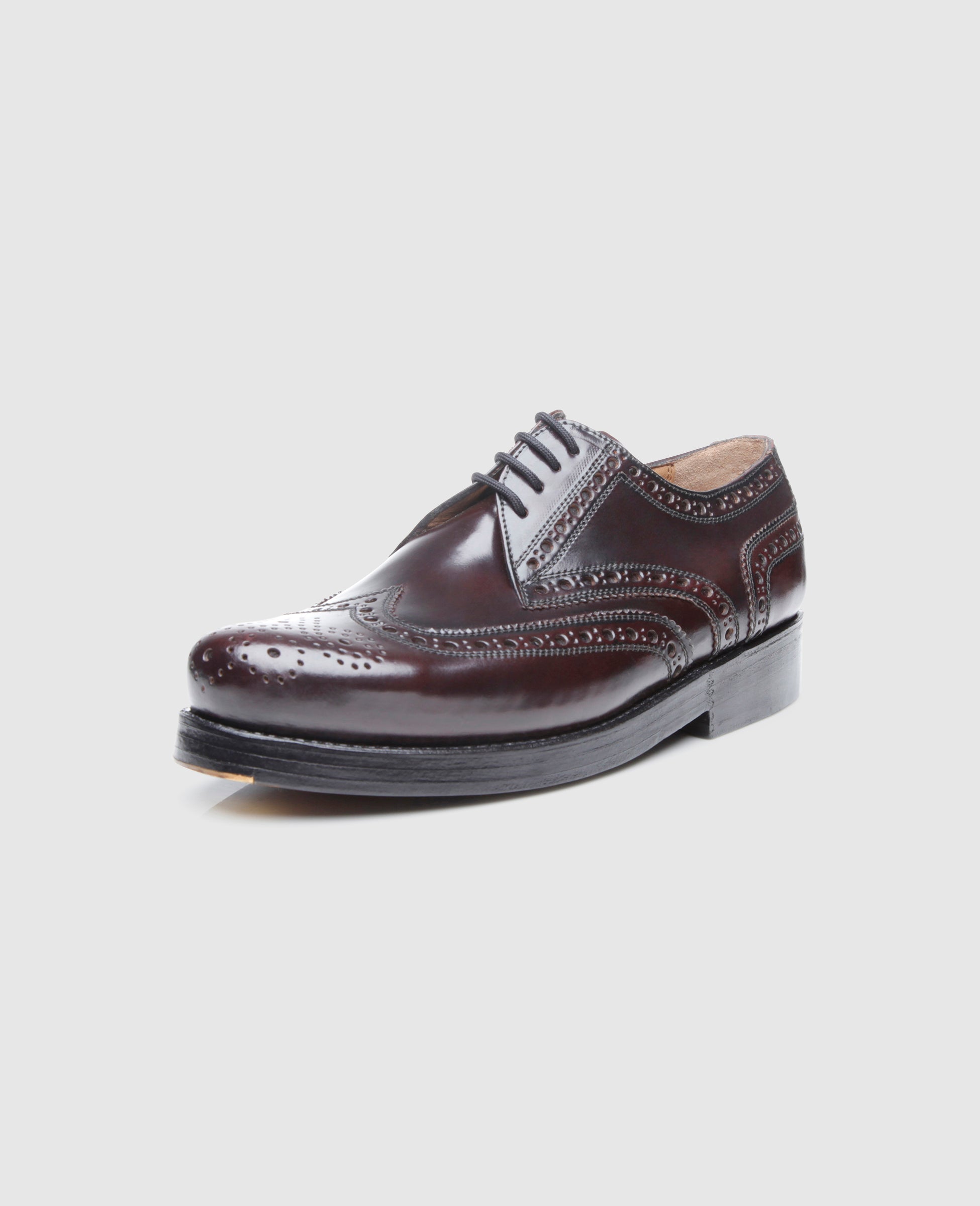 Heinrich Dinkelacker Herren Businessschuhe Rio Full-Brogue C - Oxblood