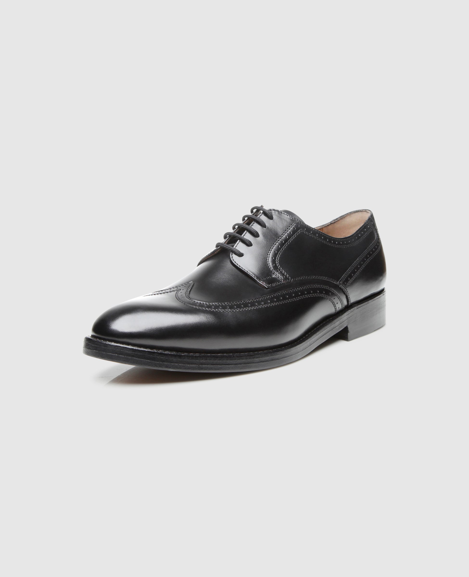 Heinrich Dinkelacker Herren Businessschuhe Luzern Full-Brogue BC - Schwarz