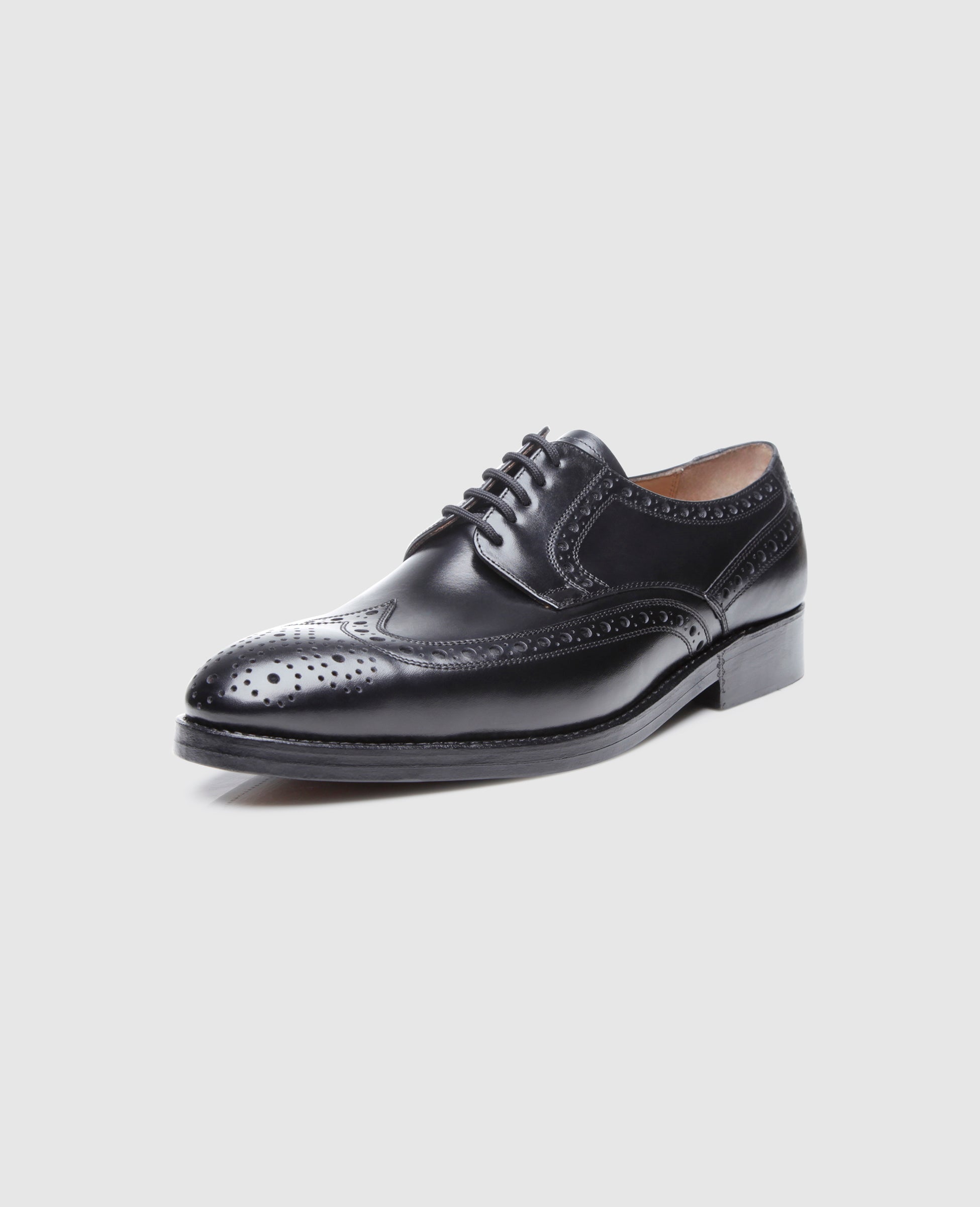 Heinrich Dinkelacker Herren Luzern Full-Brogue AC - Schwarz