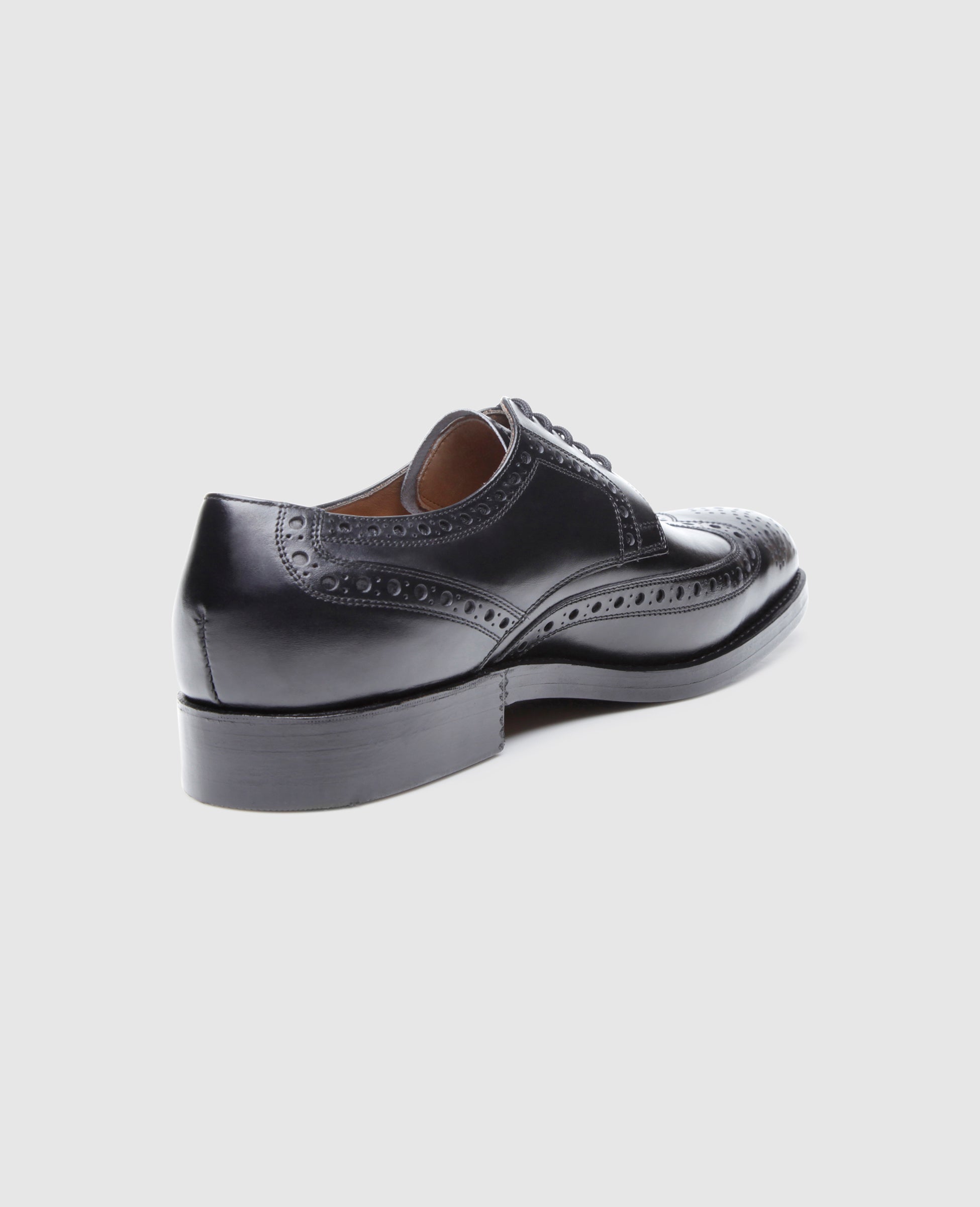 Heinrich Dinkelacker Herren Luzern Full-Brogue AC - Schwarz