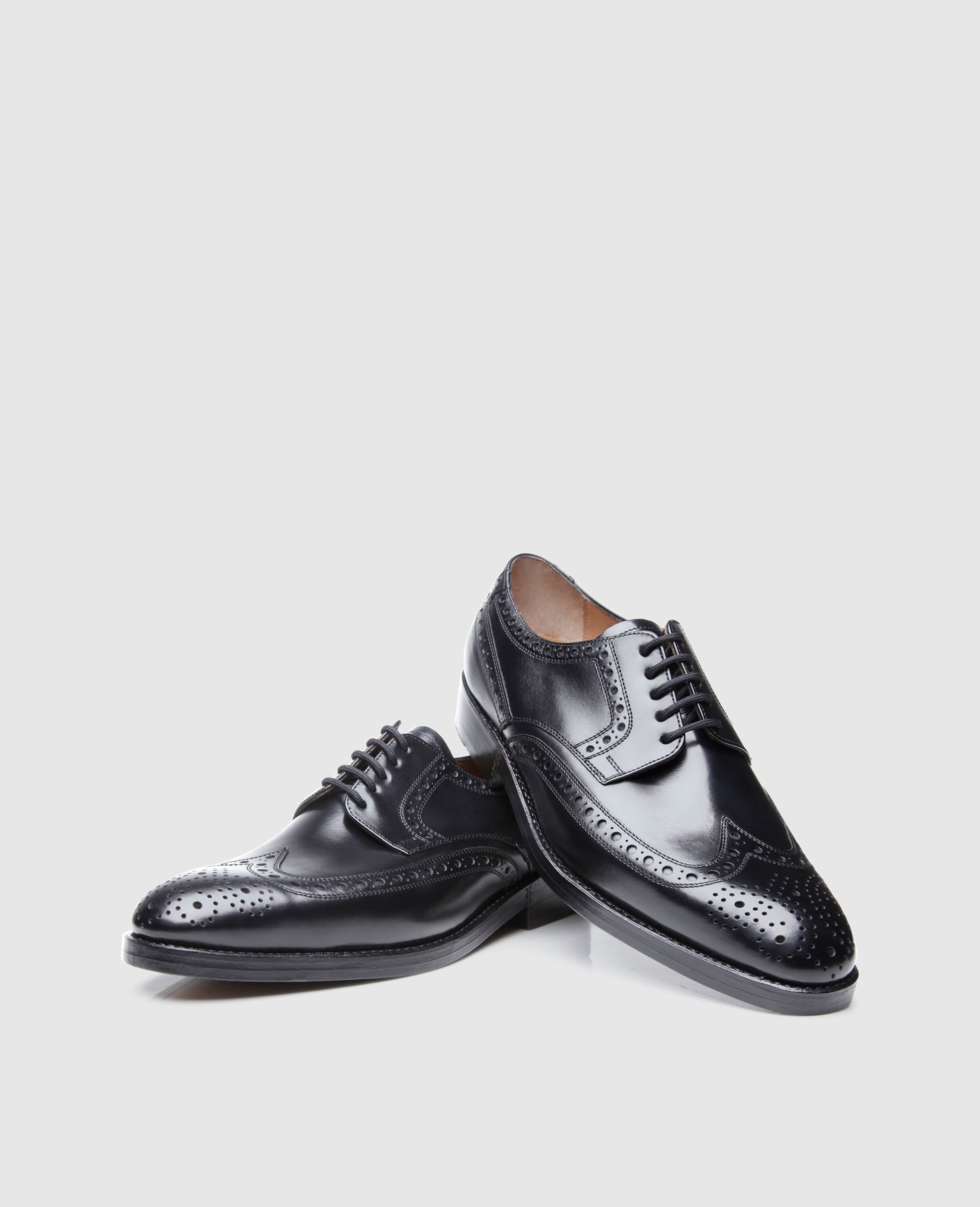 Heinrich Dinkelacker Herren Luzern Full-Brogue AC - Schwarz