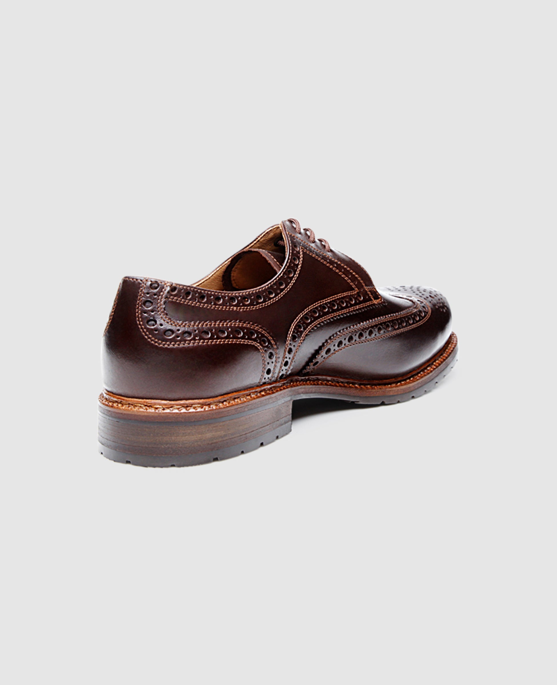 Heinrich Dinkelacker Men's Janosh K Full-Brogue H - Mocha