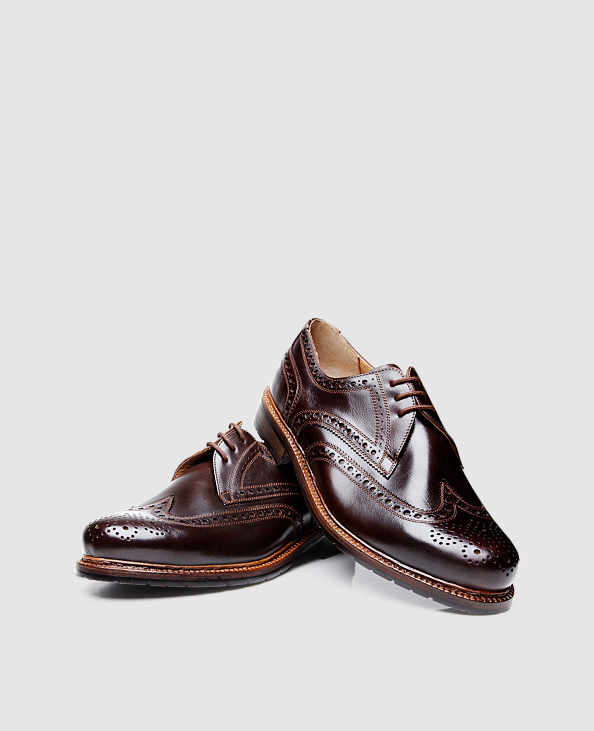 Heinrich Dinkelacker Men's Janosh K Full-Brogue H - Mocha