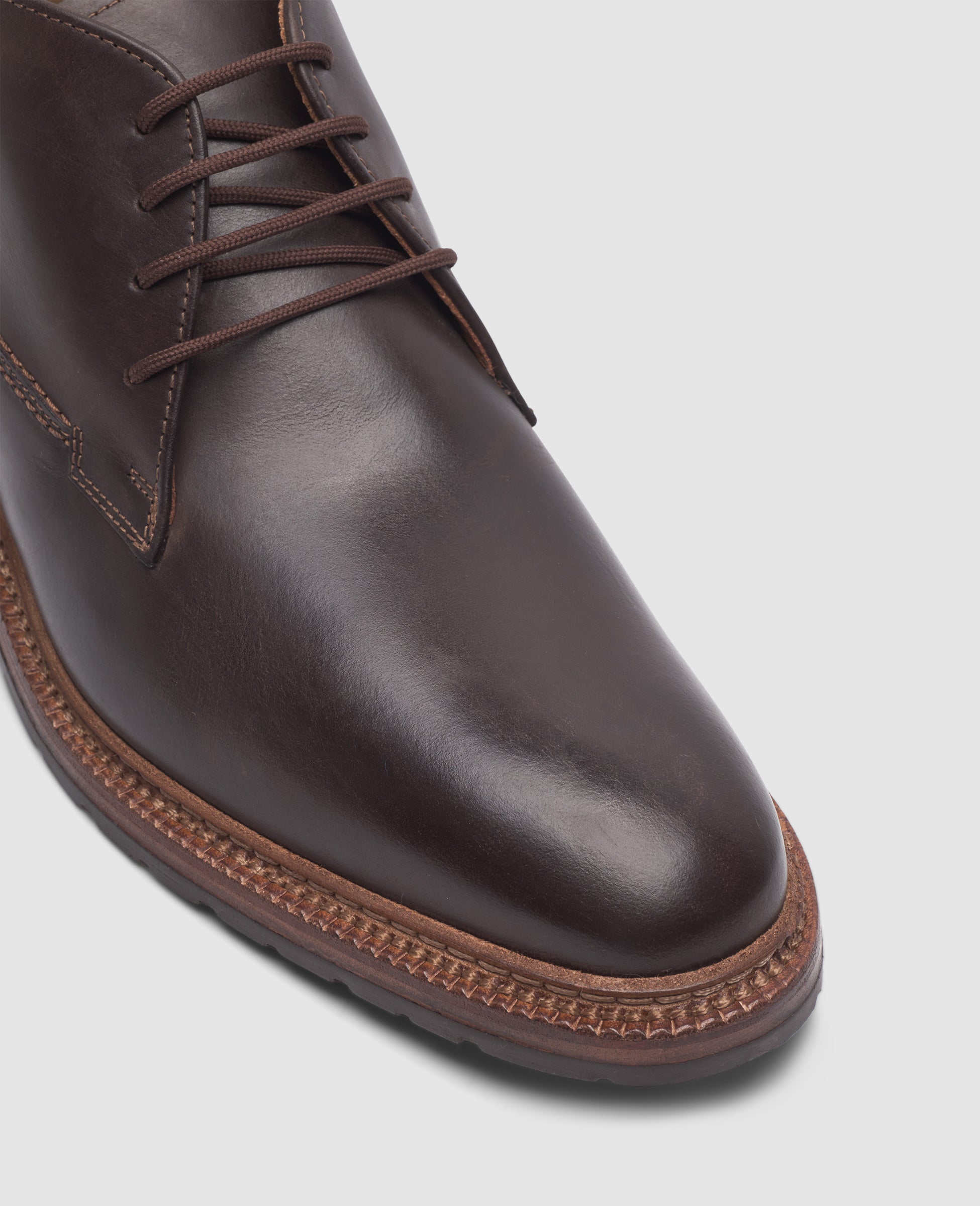 Heinrich Dinkelacker Herren Luzern Plain H - Mocca