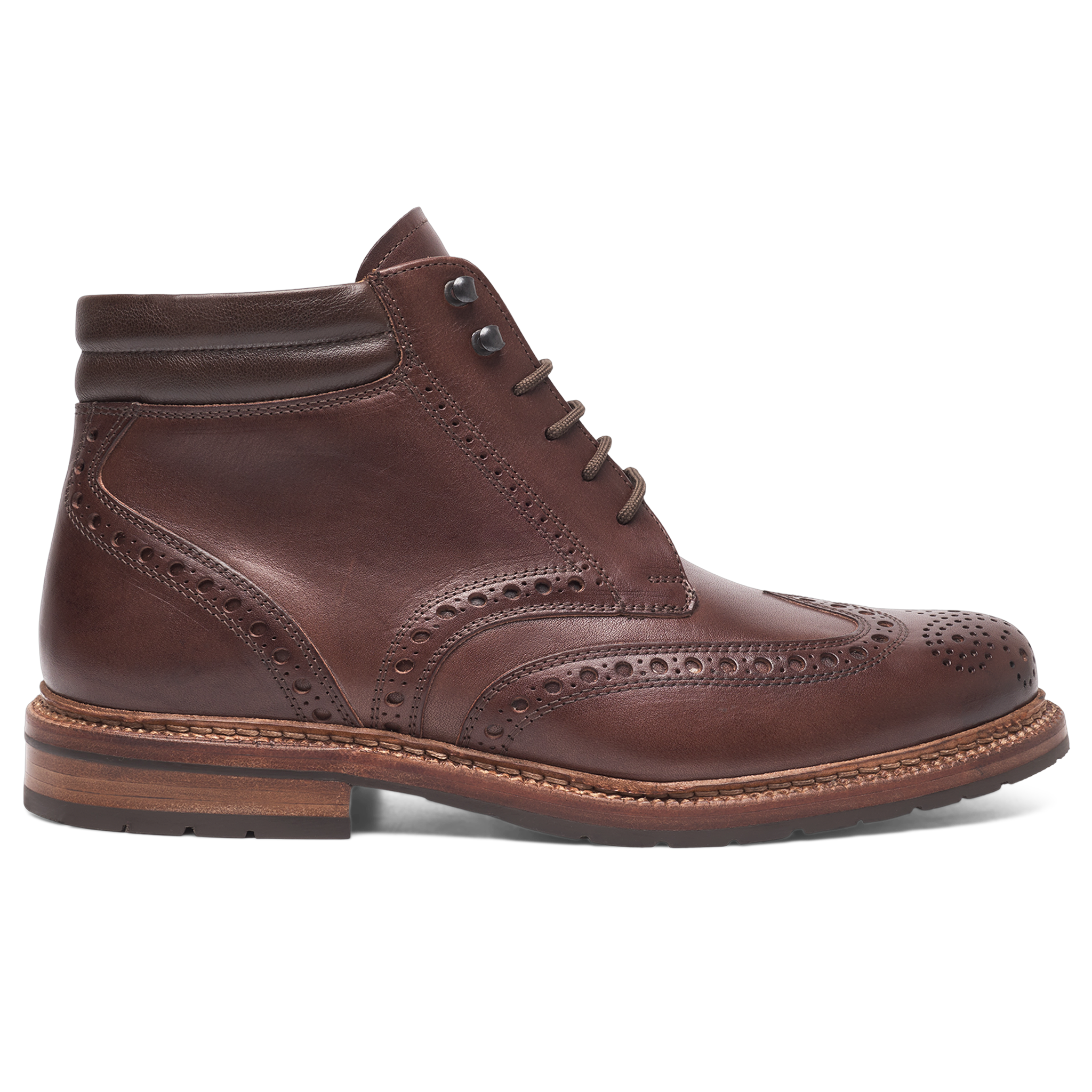 Heinrich Dinkelacker Herren Janosh K Full Brogue BC - Dunkelbraun