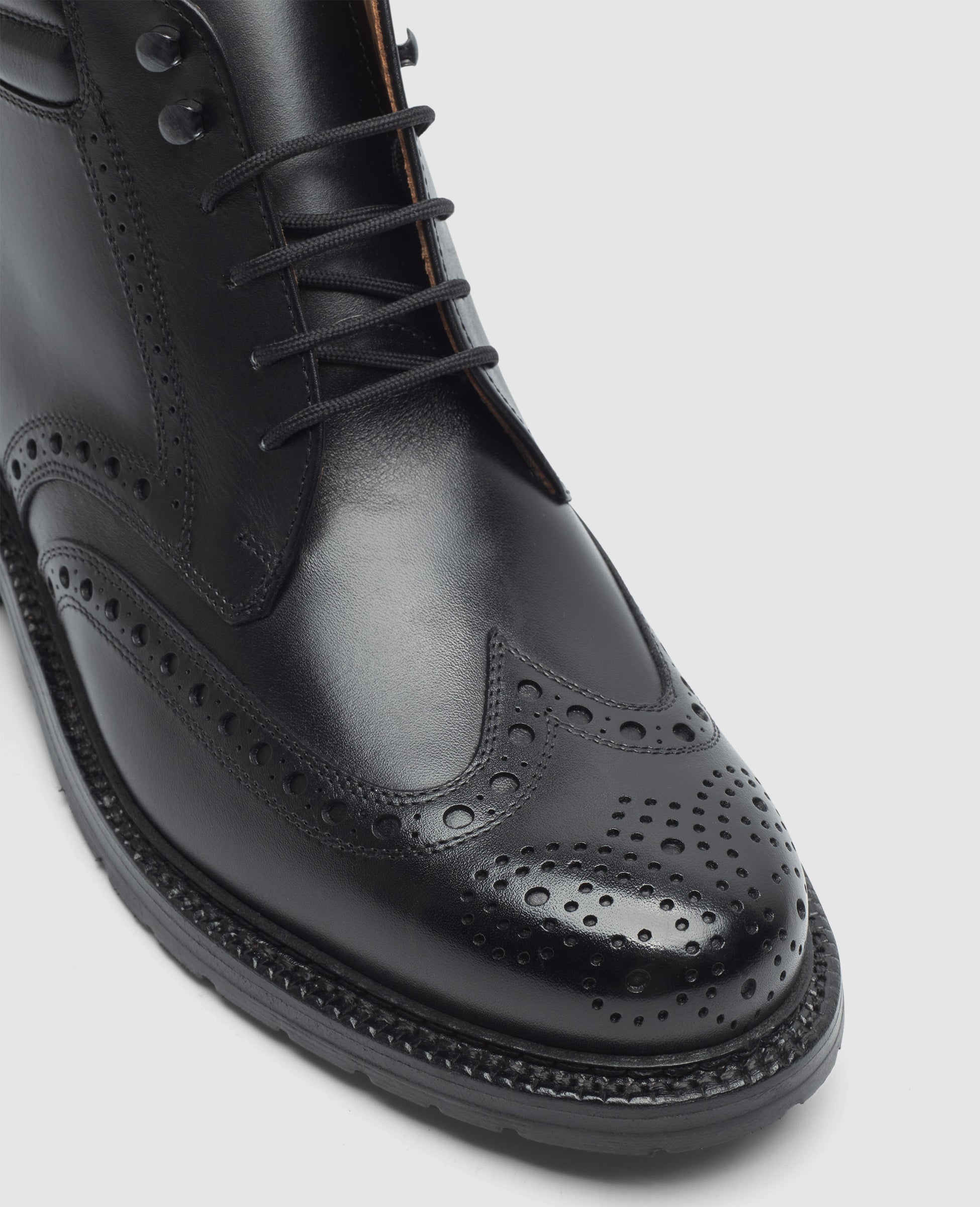 Heinrich Dinkelacker Men's Janosh K Full Brogue BC - Black