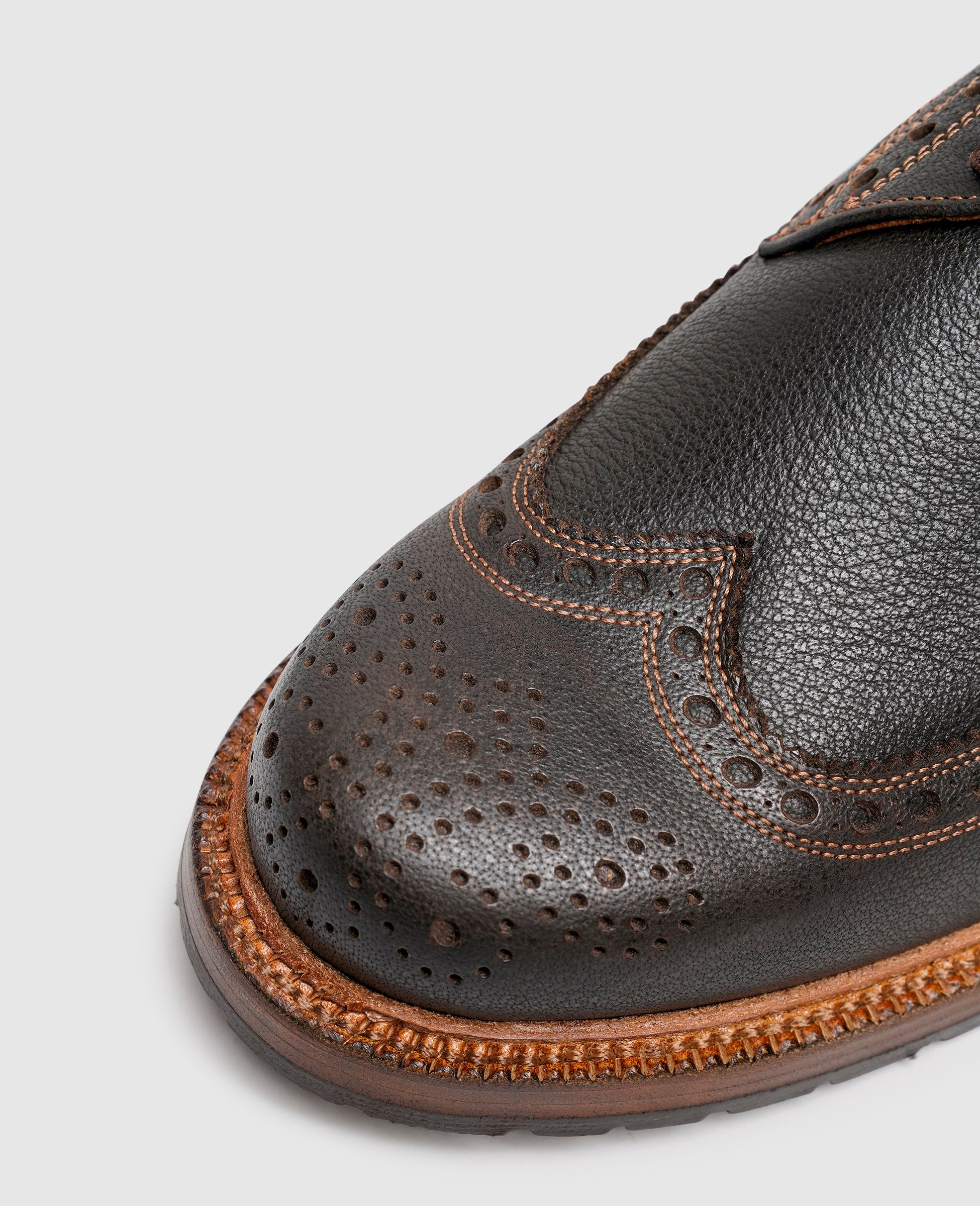Heinrich Dinkelacker Men's Rio Full-Brogue W - Dark Brown