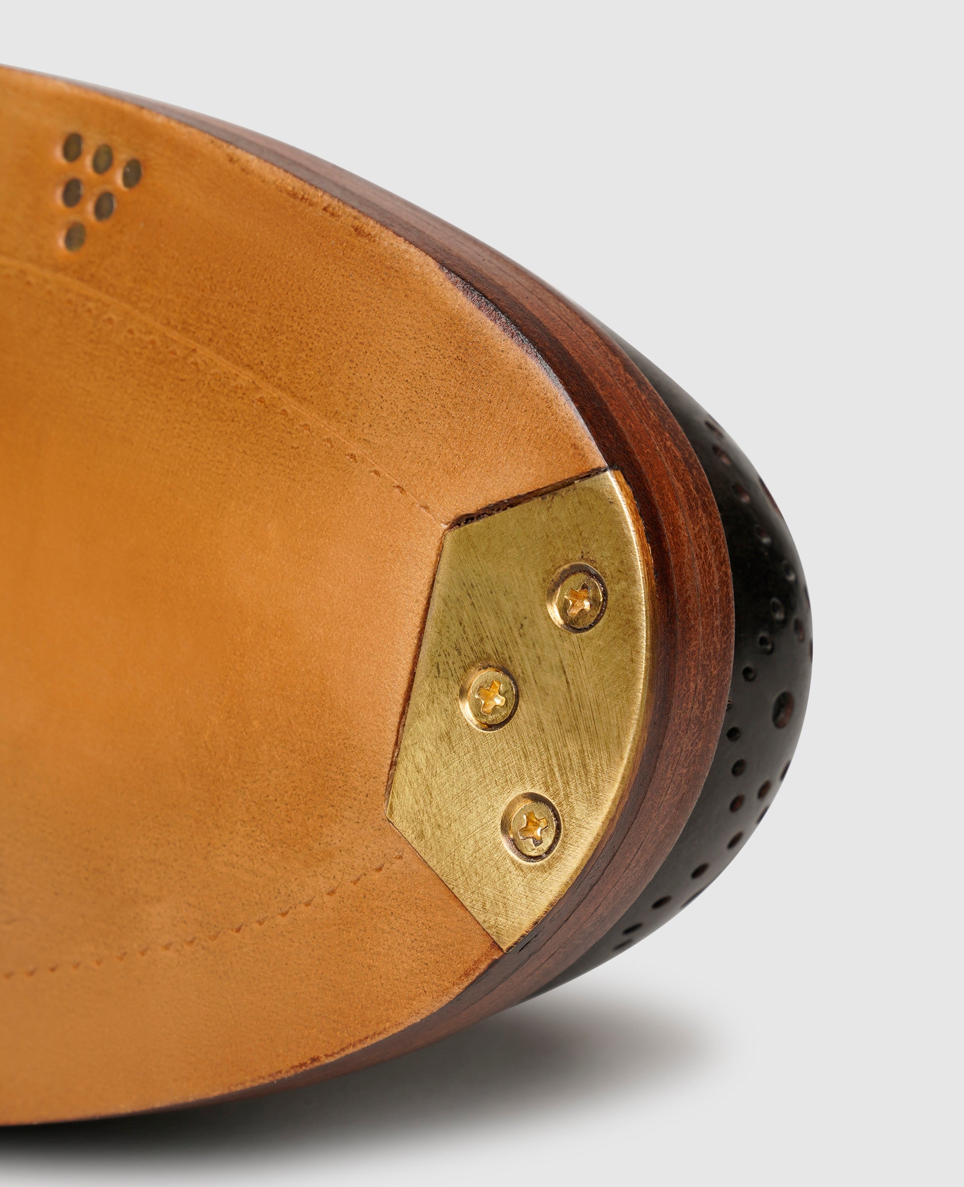 Heinrich Dinkelacker Herren Rio Full-Brogue C - Dark Cognac