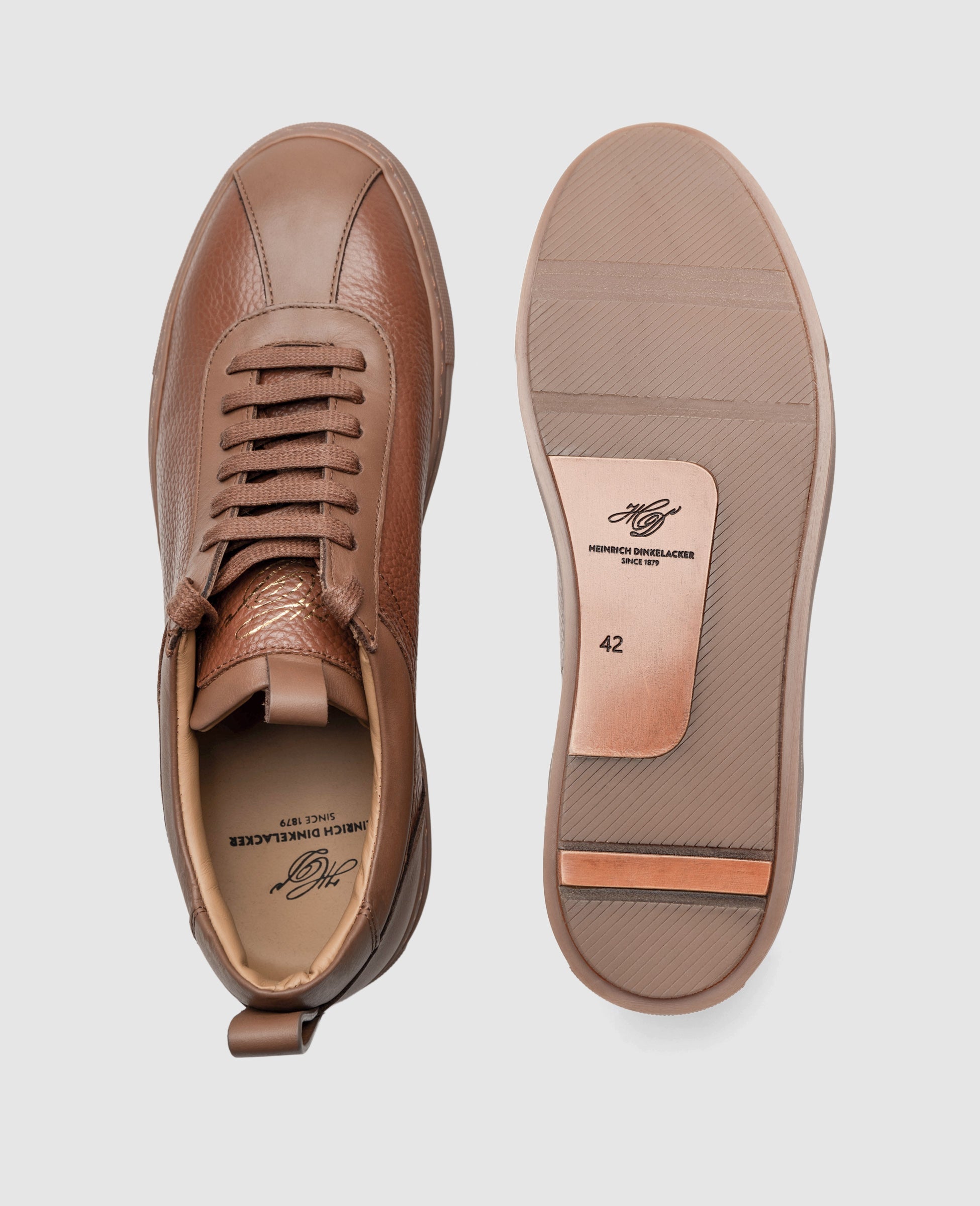Heinrich Dinkelacker Men's Turin Sneaker T - Brown