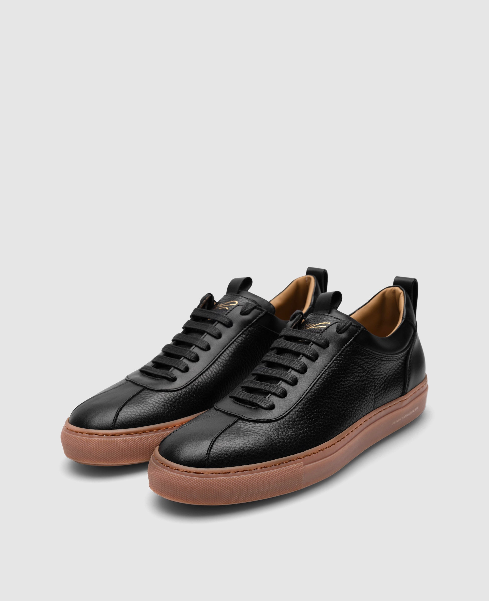 Heinrich Dinkelacker Men's Turin Sneaker T - Black