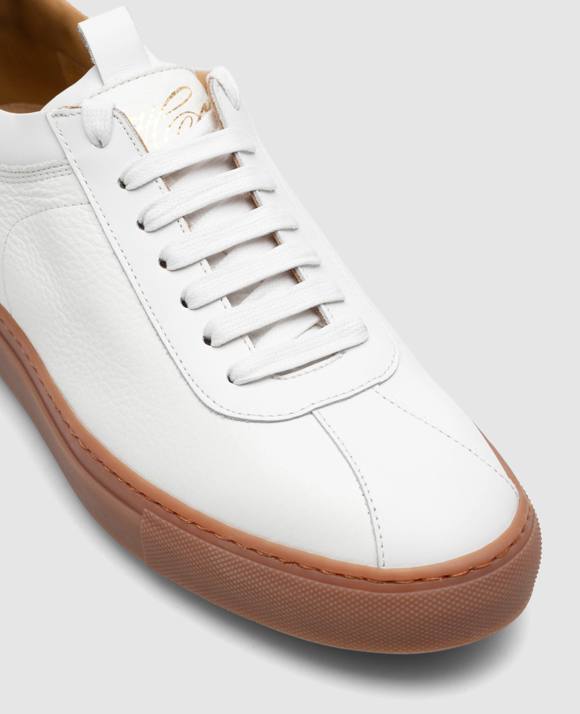 Heinrich Dinkelacker Men's Turin Sneaker T - White