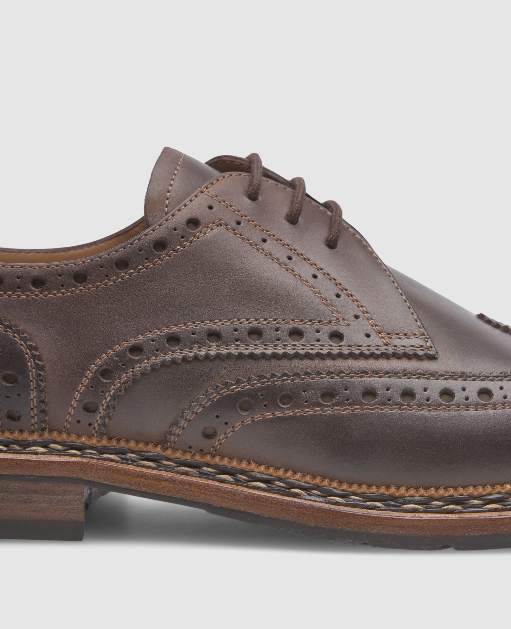 Heinrich Dinkelacker Herren Buda Full-Brogue H - Mocca
