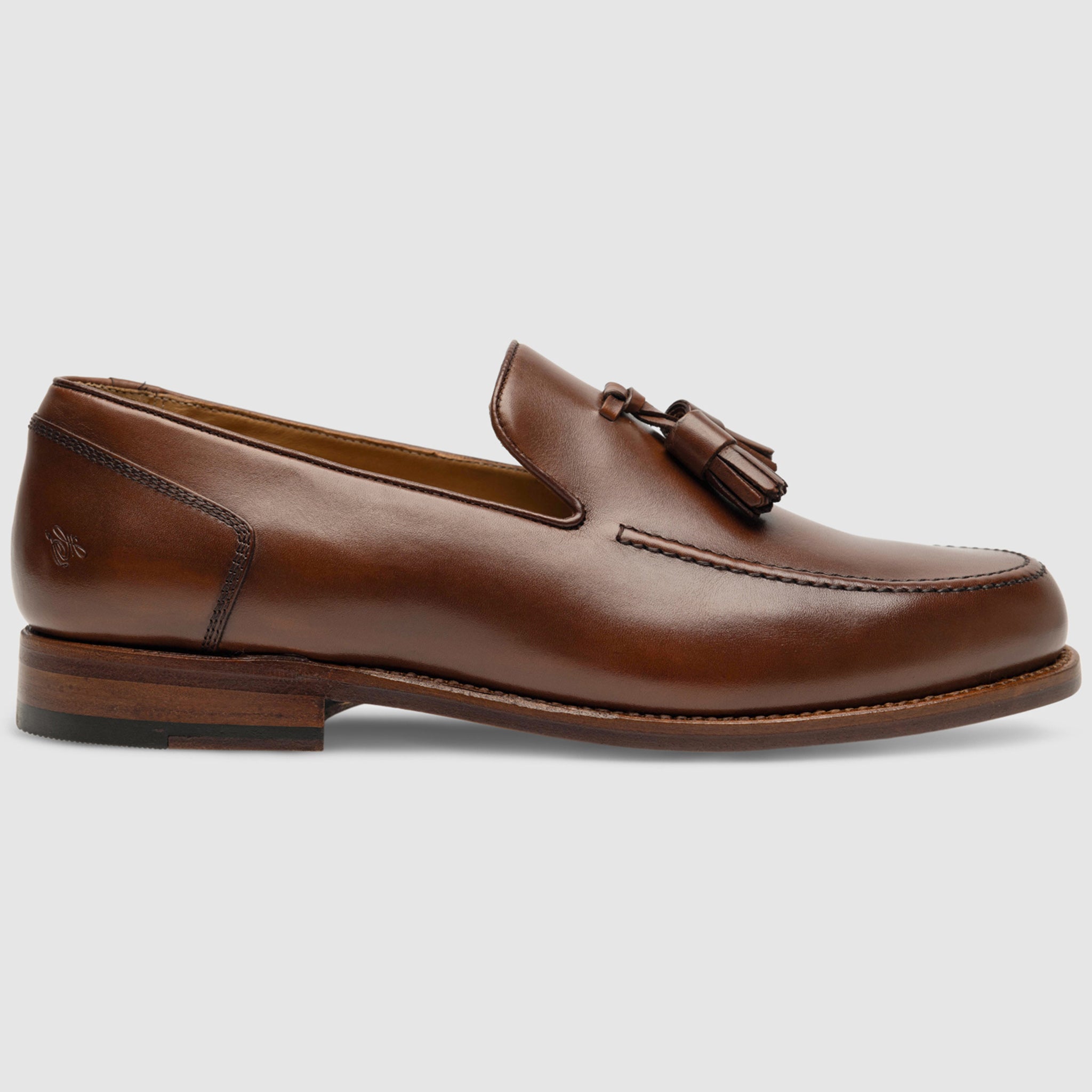 Heinrich Dinkelacker Men's Vienna Plain Tassel BC - Brown