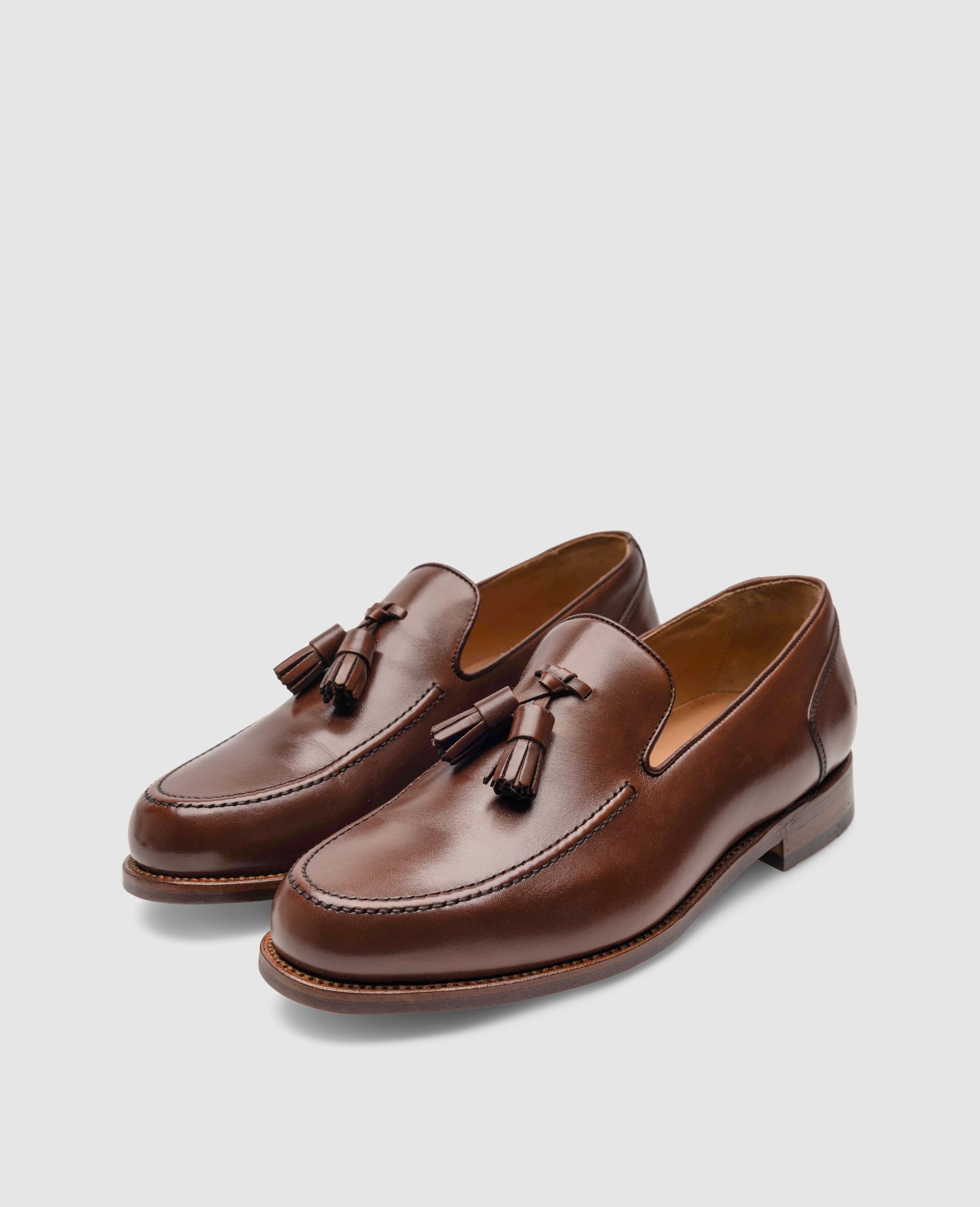 Heinrich Dinkelacker Men's Vienna Plain Tassel BC - Brown