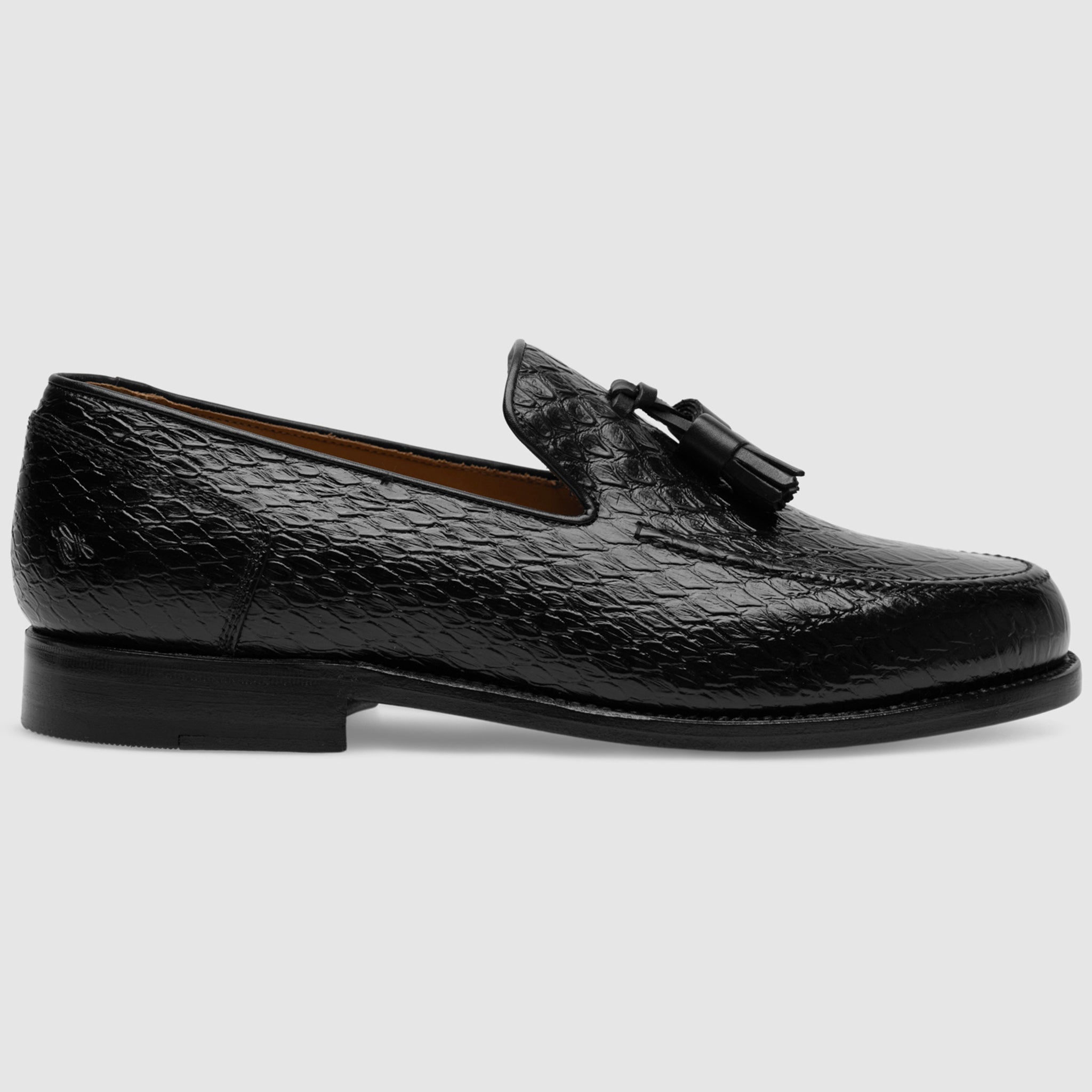 Heinrich Dinkelacker Men's Vienna Plain Tassel BC - Black