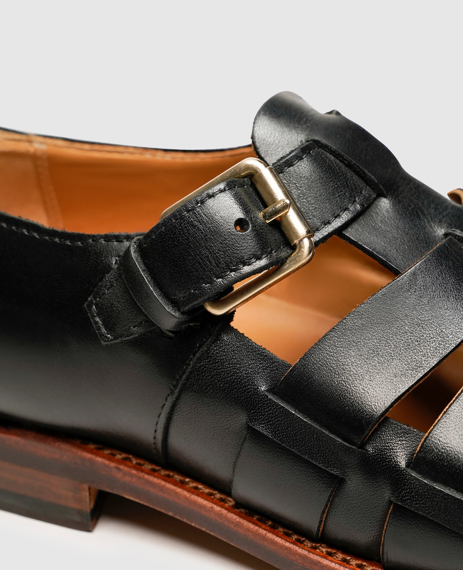 Heinrich Dinkelacker Men's London Sandal FN - Black