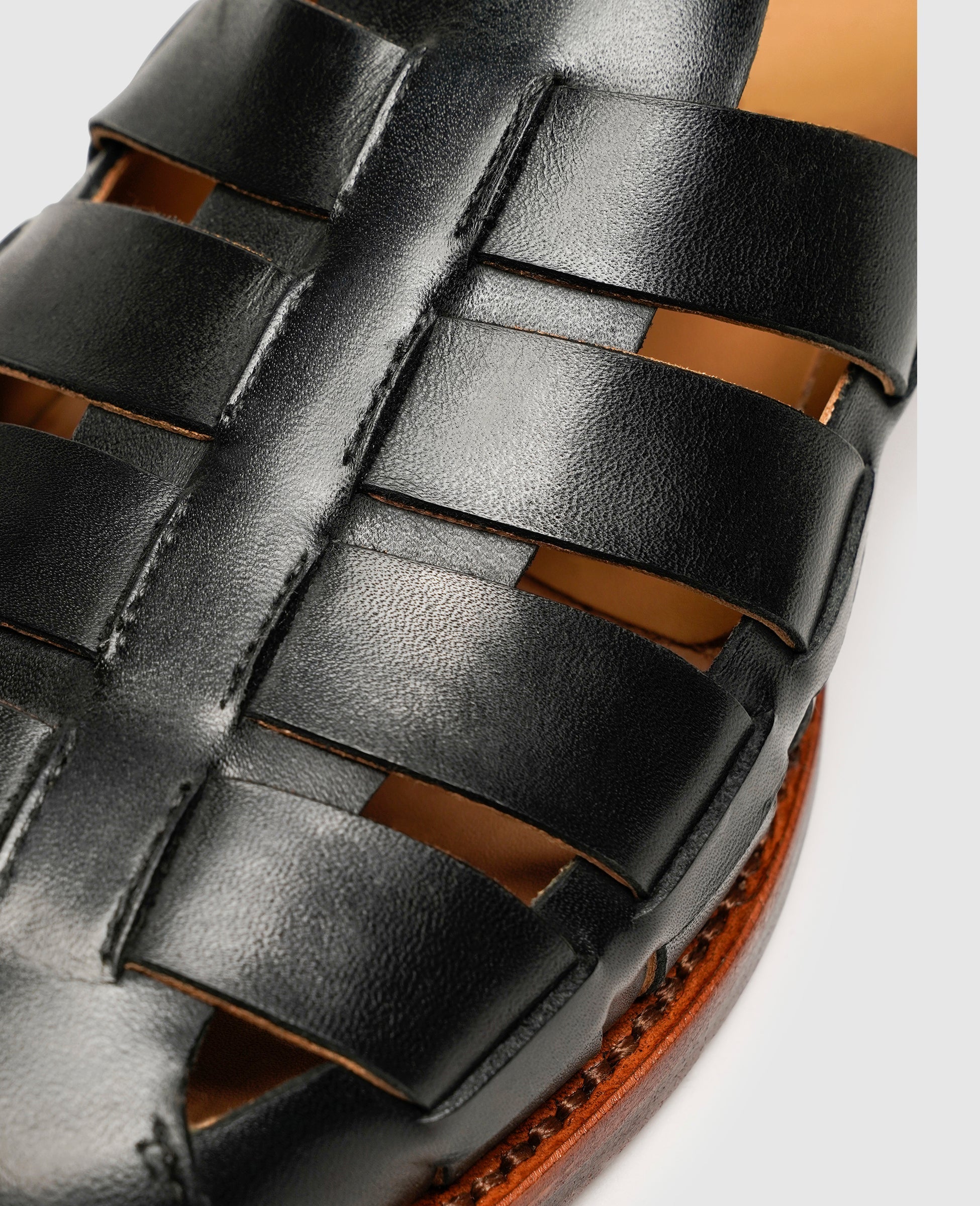 Heinrich Dinkelacker Men's London Sandal FN - Black