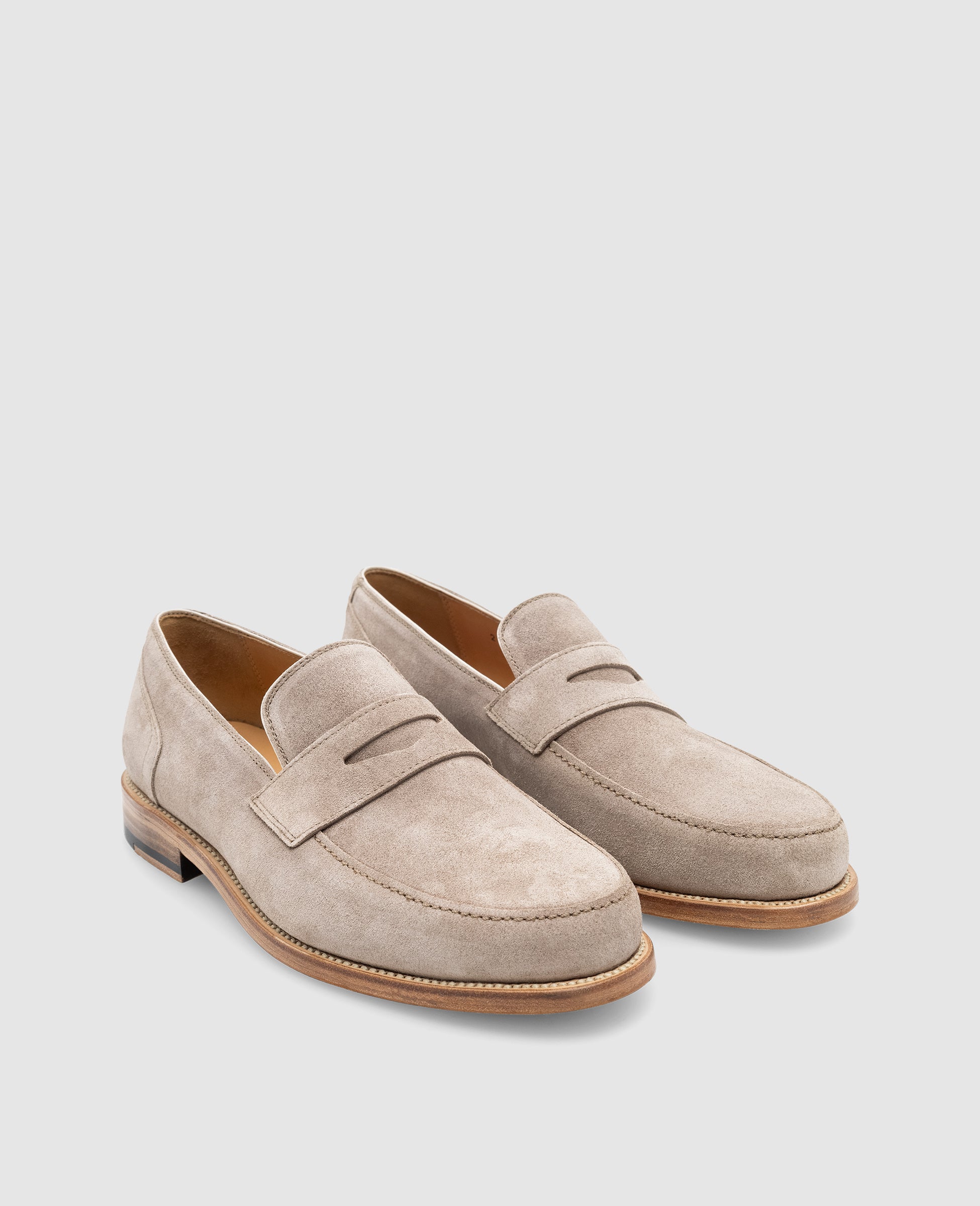 Henry Stevens Herren Loafer Haywood PL - Beige