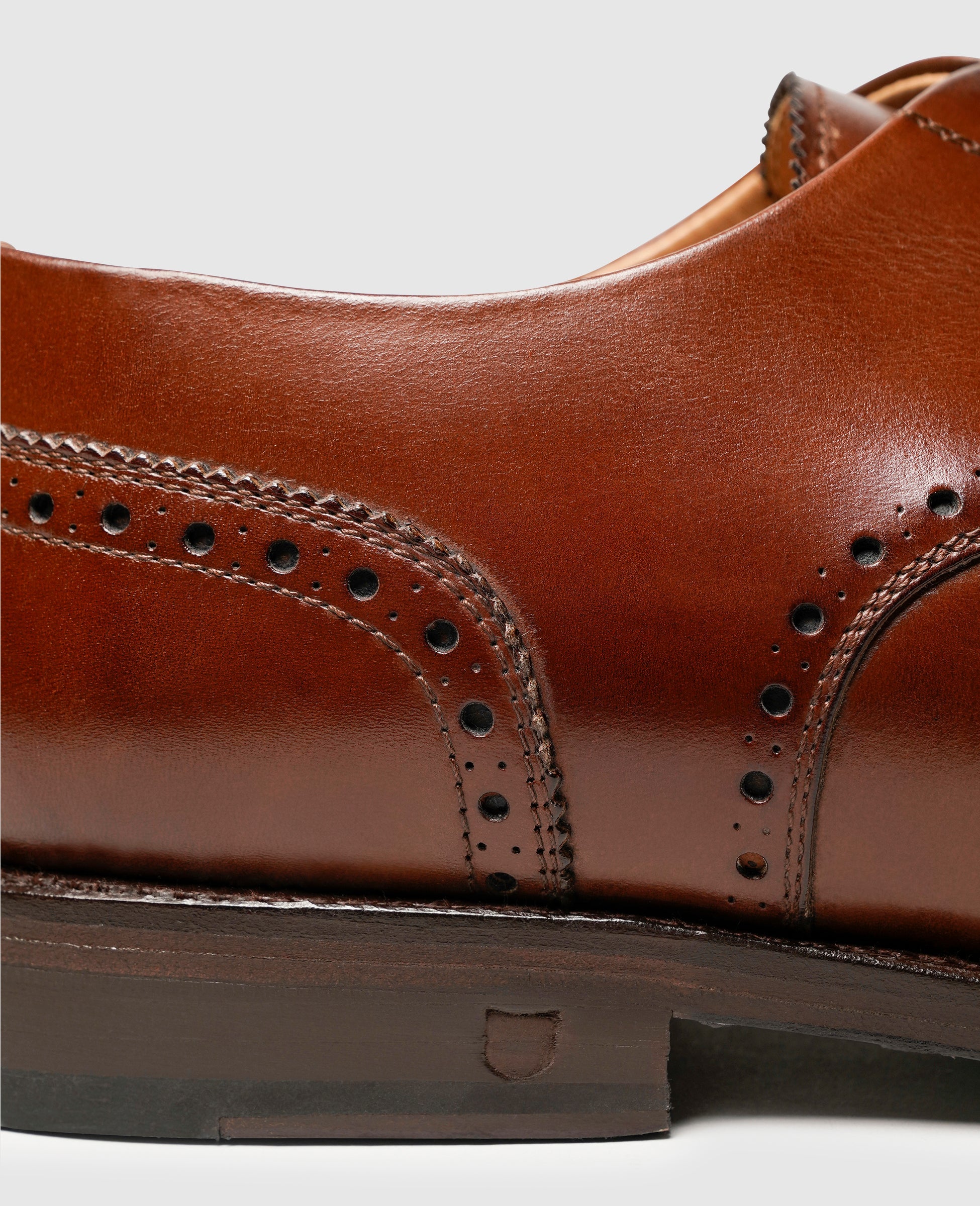 Henry Stevens Herren Jones FBD - Midbrown