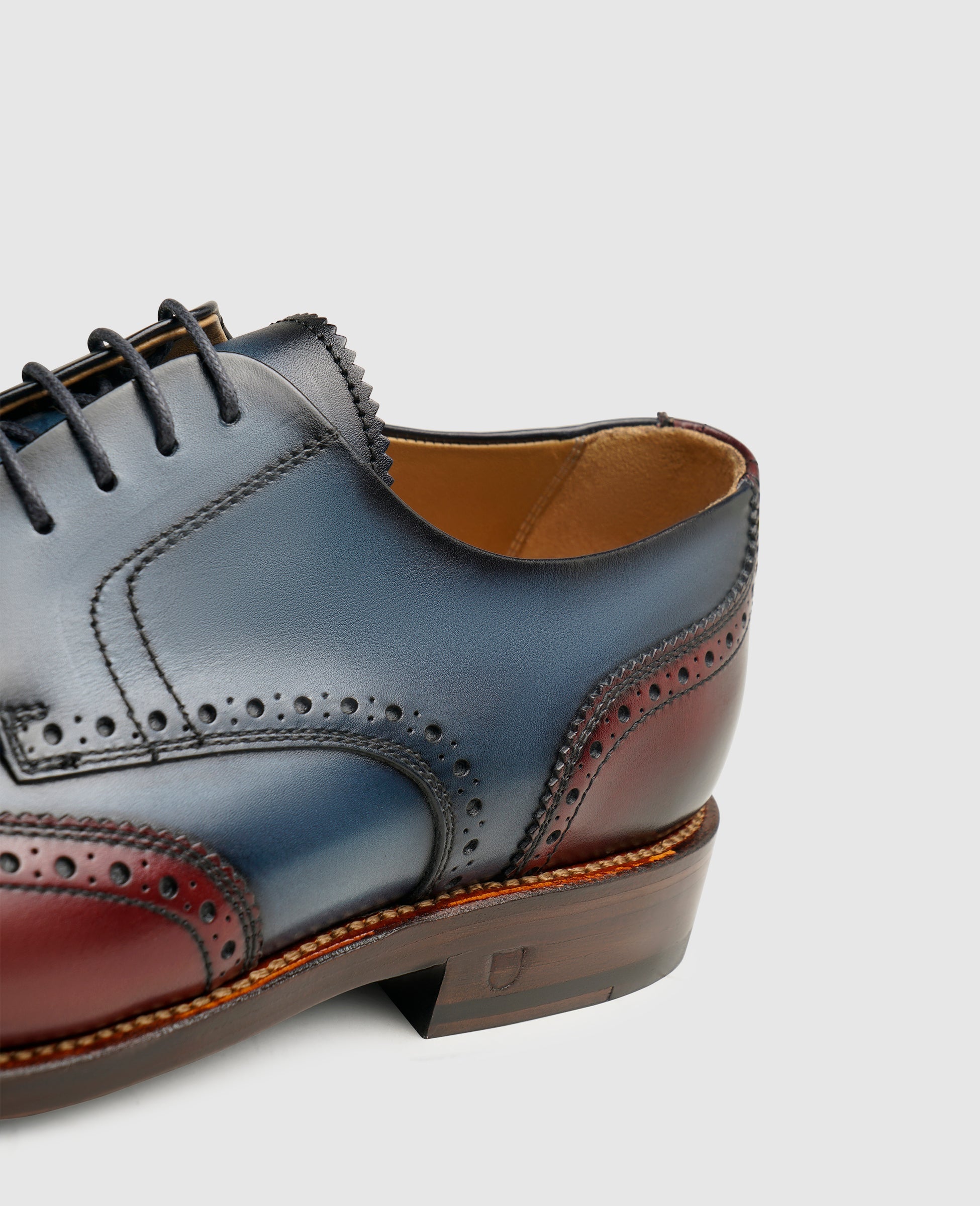 Henry Stevens Men's Marshall FBD - Bordeaux/Navy