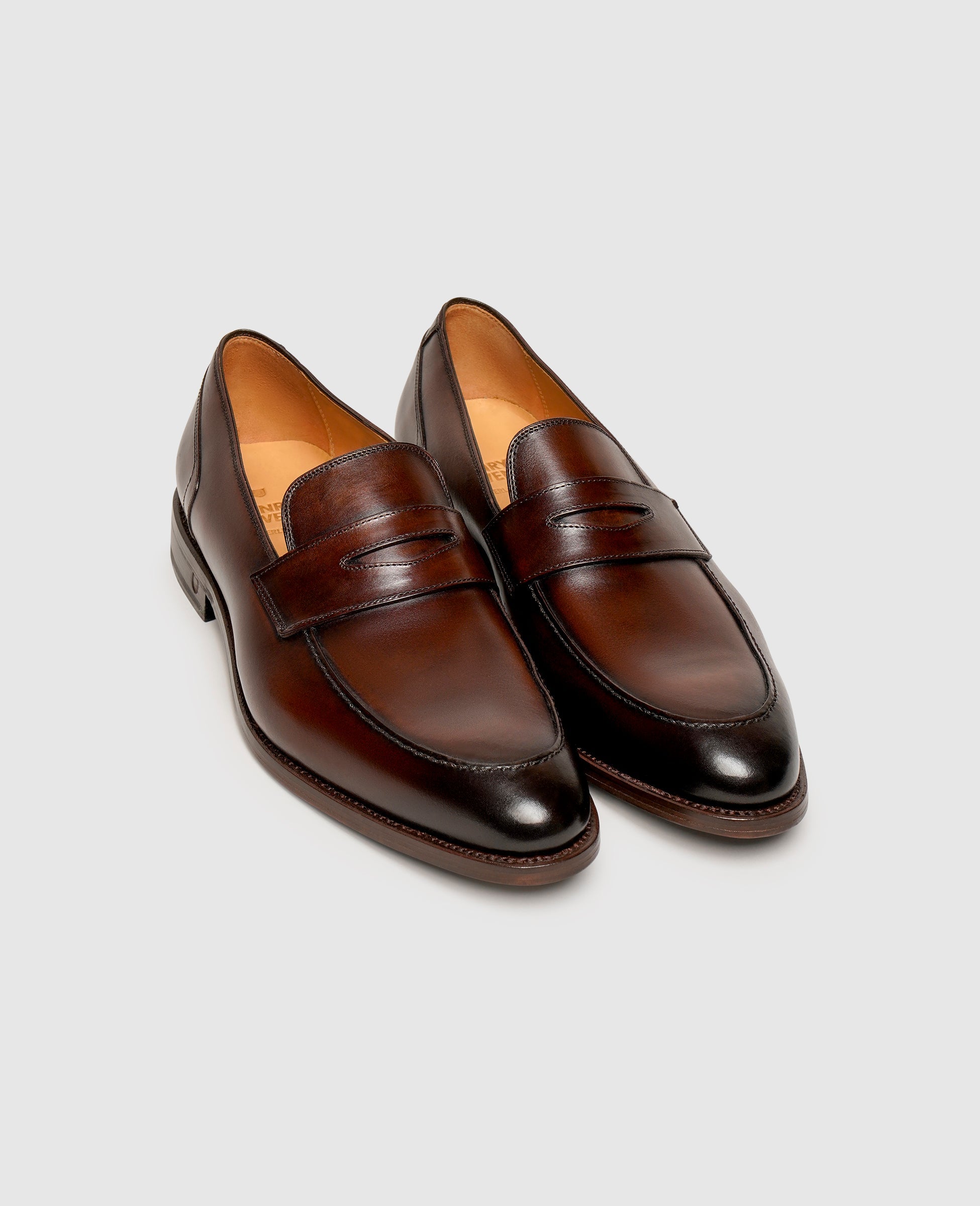 Henry Stevens Herren Marshall PL - Dark Brown