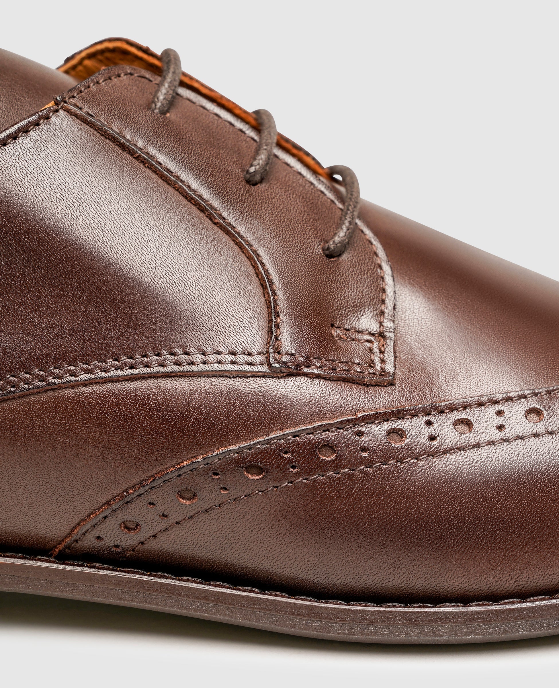 Henry Stevens Herren Wallace FBD - Dark Brown