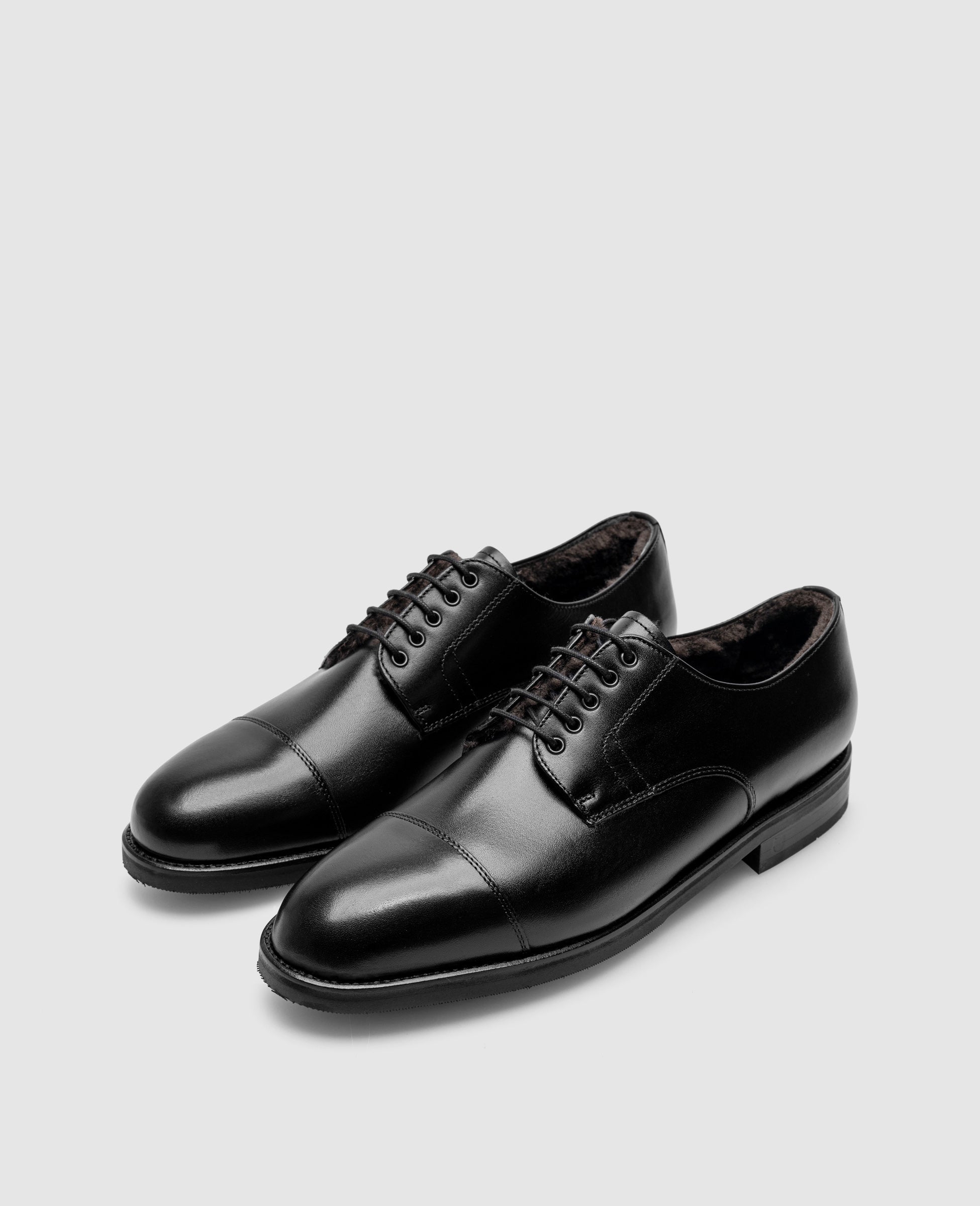 Henry Stevens Herren Businessschuhe Winston CD3 - Schwarz