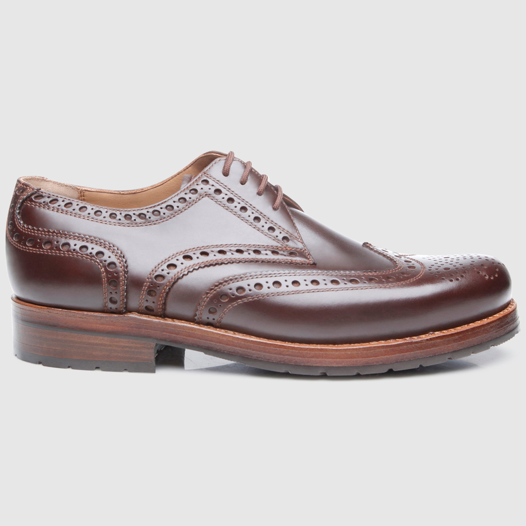Heinrich Dinkelacker Men's Rio Full-Brogue H - Mocca