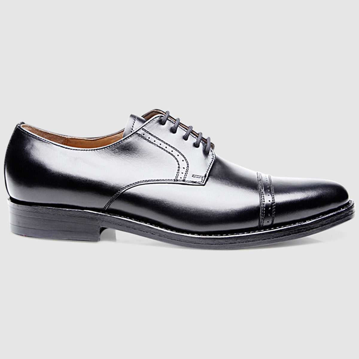 Milano Quarter-Brogue BC - Schwarz