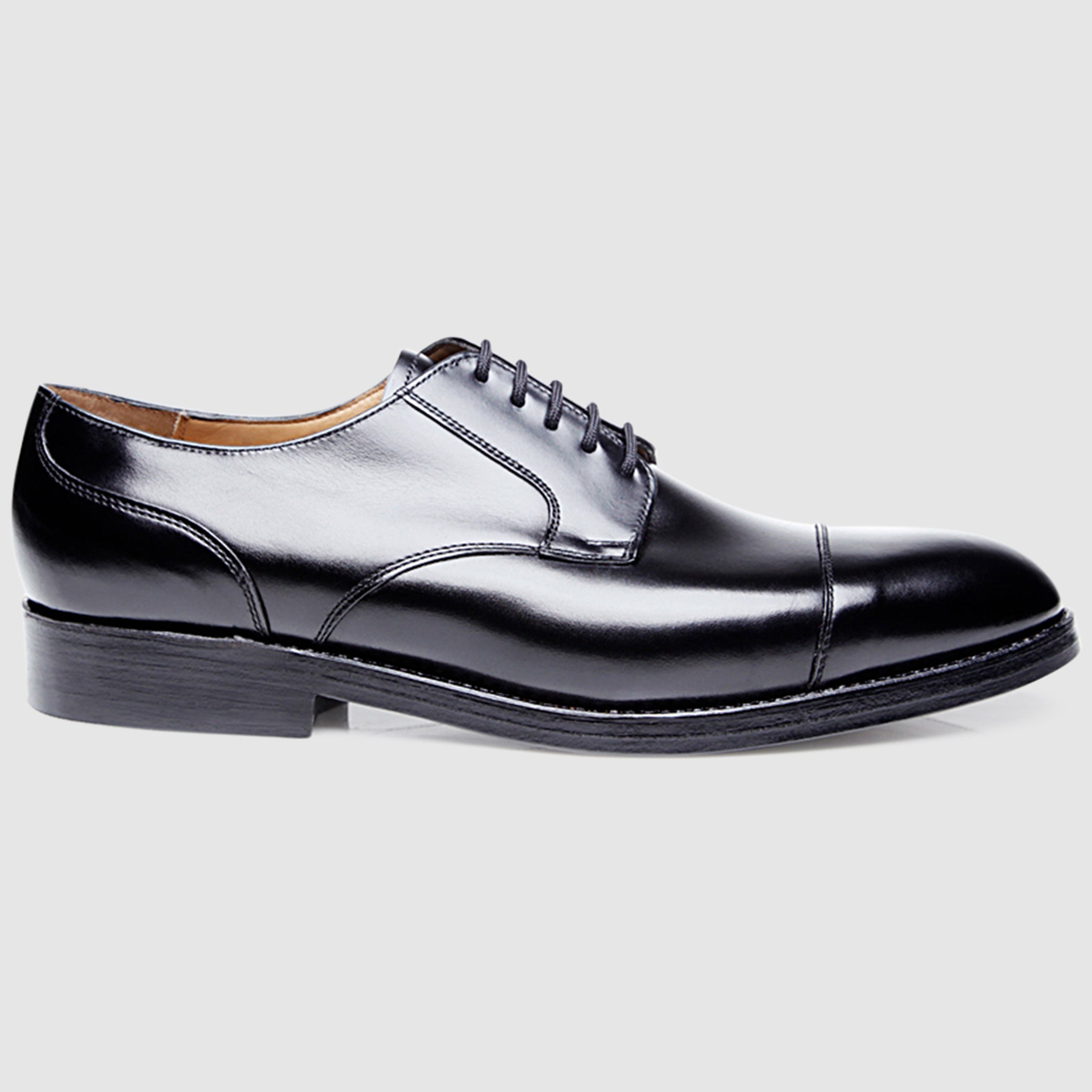 Heinrich Dinkelacker Men's Luzern Captoe BC - Black