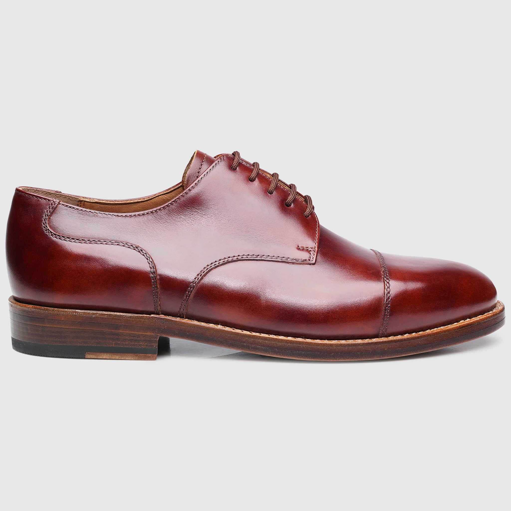 Heinrich Dinkelacker Men's London Captoe TC - Whiskey