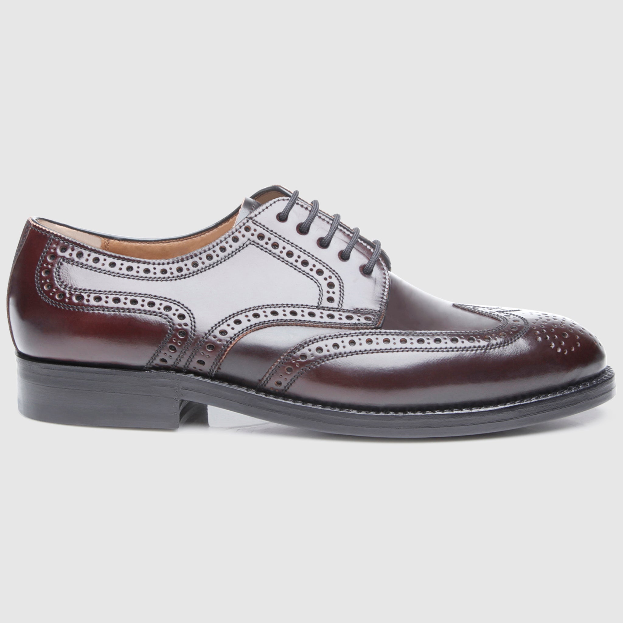 Heinrich Dinkelacker Men's London Full-Brogue C - Oxblood