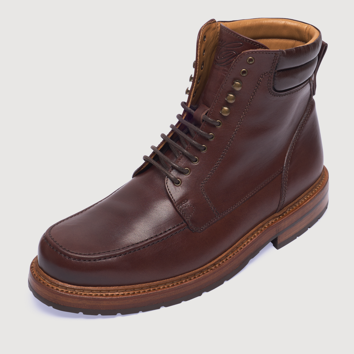 Heinrich Dinkelacker Men's Rio Plain BC - Dark Brown
