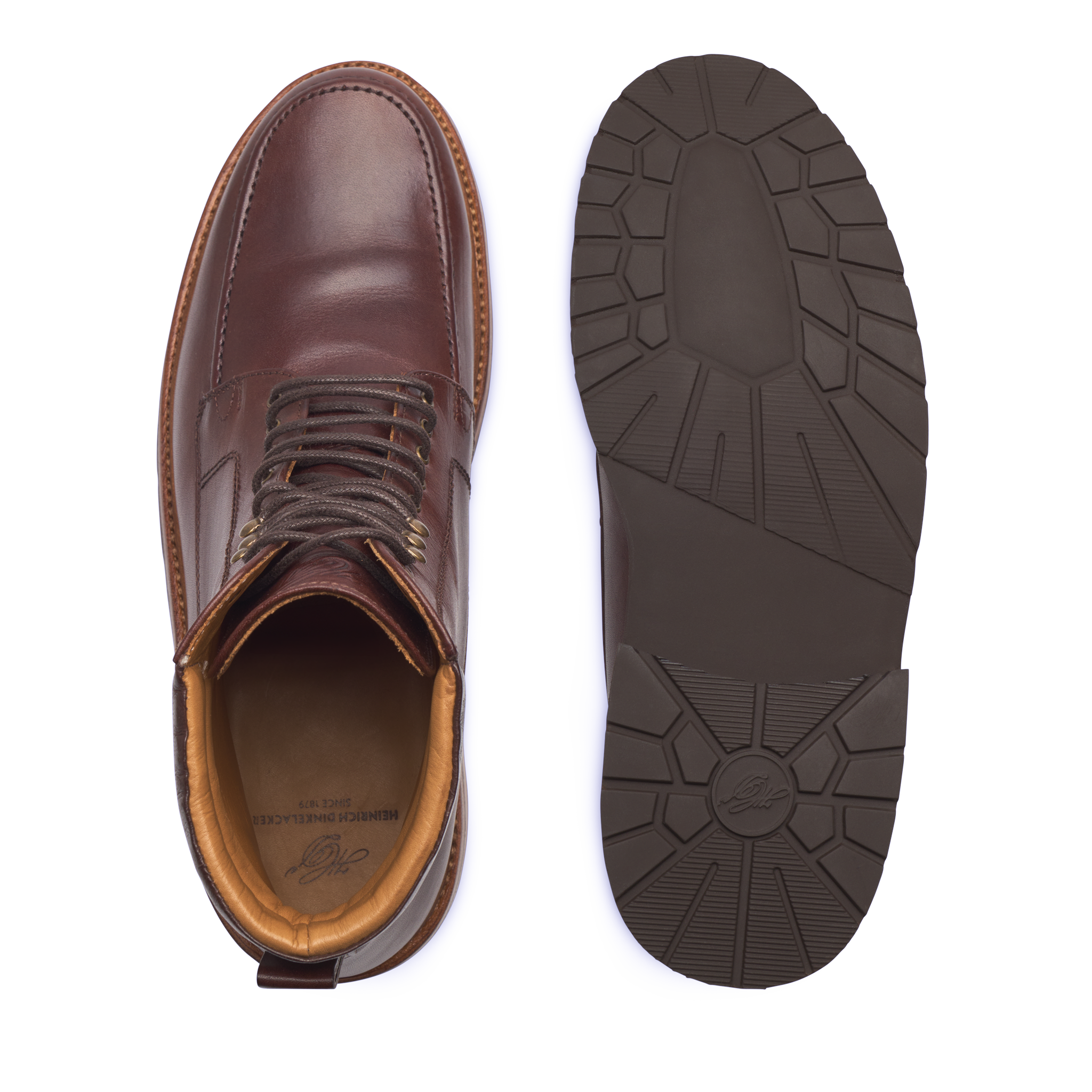 Heinrich Dinkelacker Men's Rio Plain BC - Dark Brown
