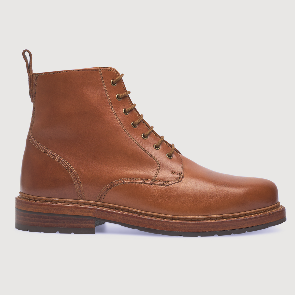 Heinrich Dinkelacker Herren Boot Buda Plain Braun