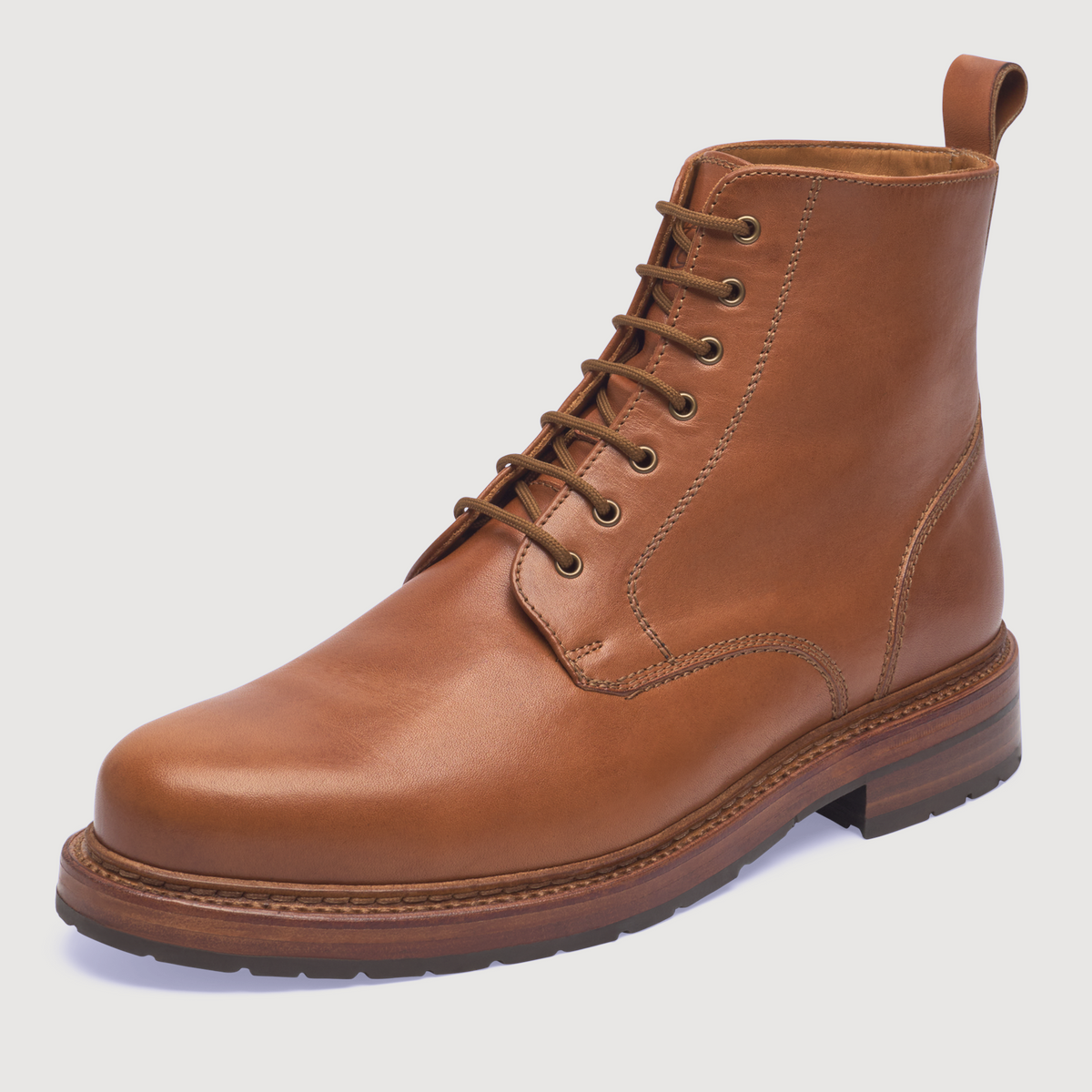 Heinrich Dinkelacker Herren Boot Buda Plain Braun