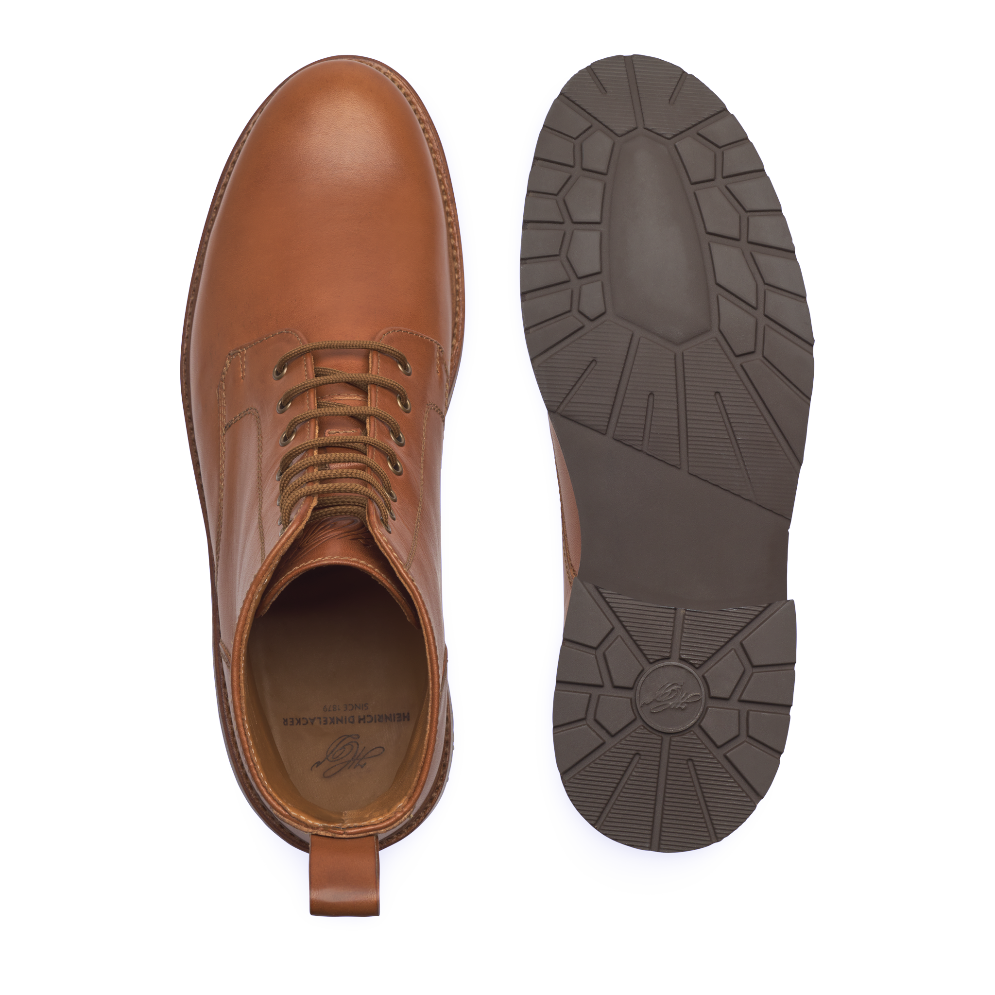 Heinrich Dinkelacker Men's Buda Plain BC - Brown
