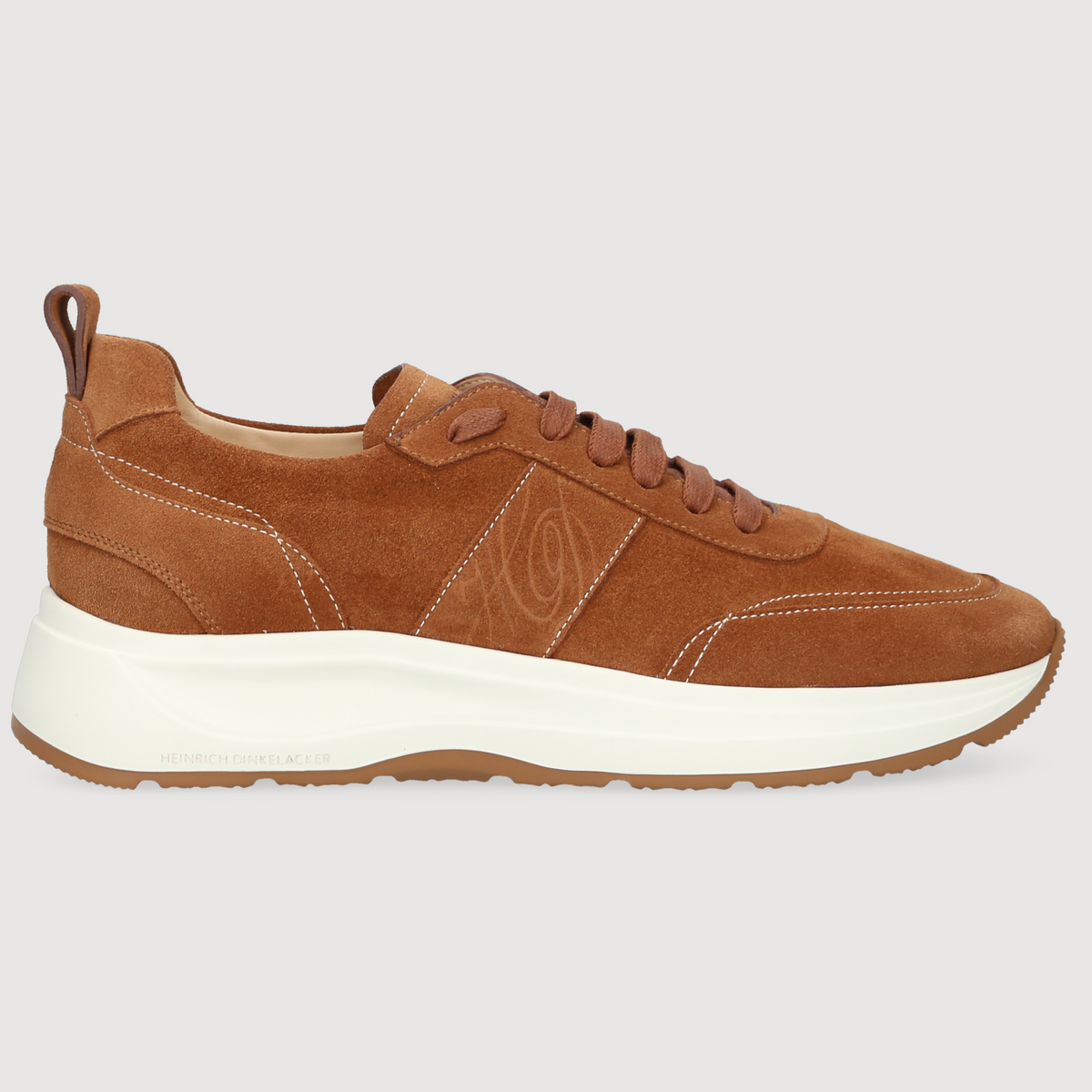 Heinrich Dinkelacker Herren Sneaker Toronto Plain Braun