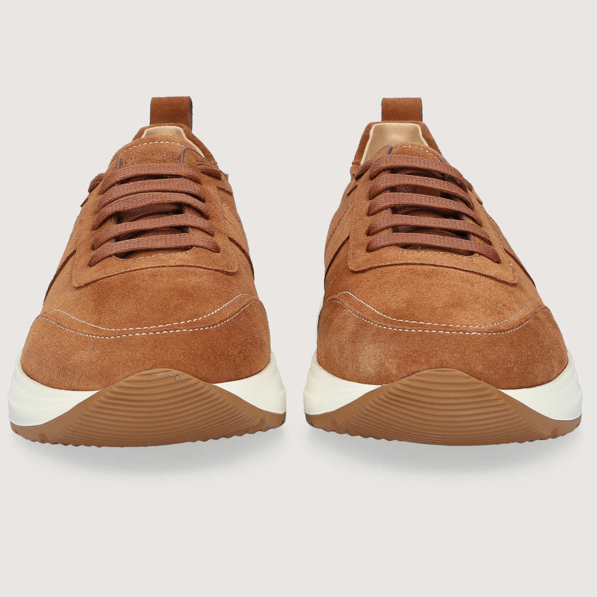 Heinrich Dinkelacker Herren Sneaker Toronto Plain Braun