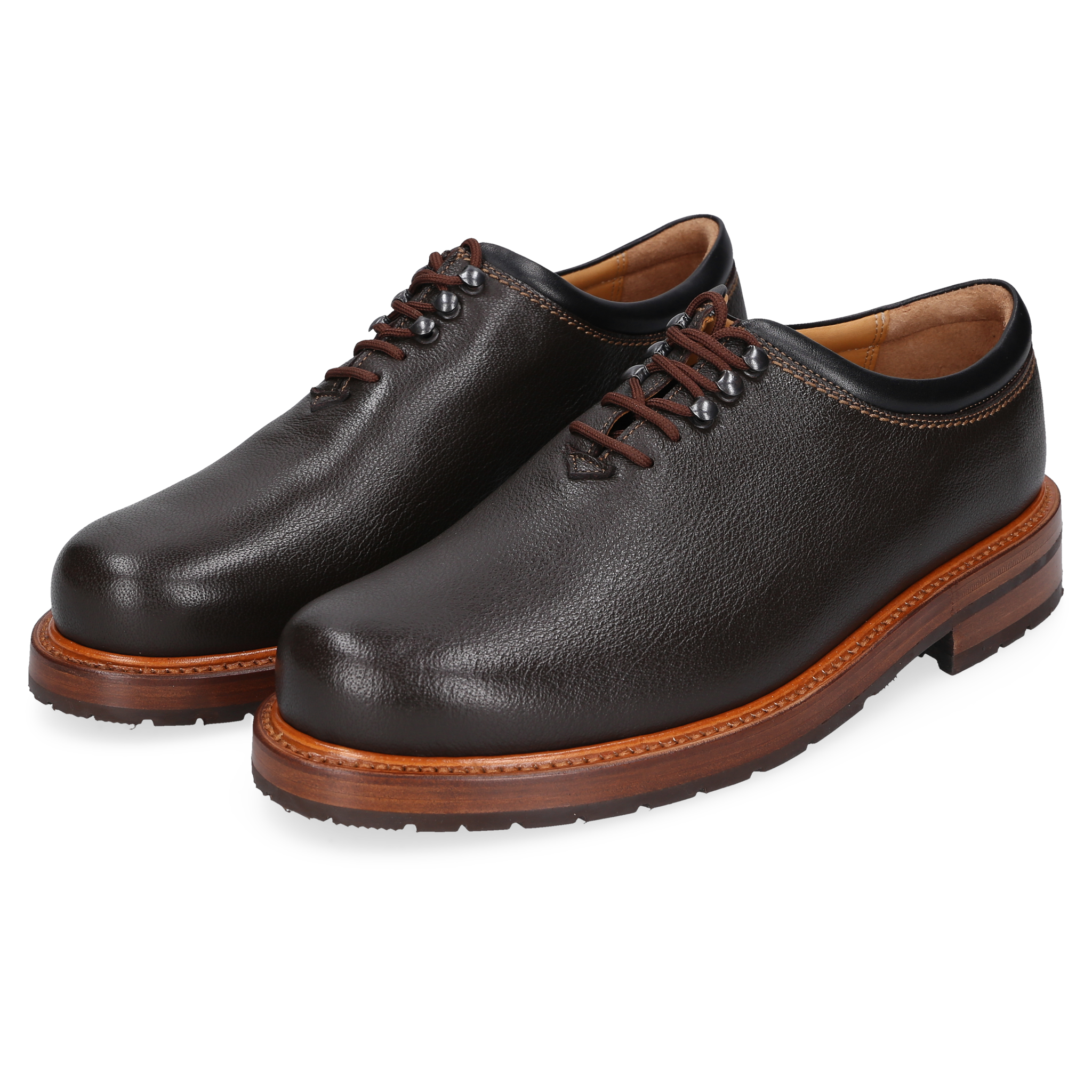 Heinrich Dinkelacker Men's Rio Wholecut W - Dark Brown