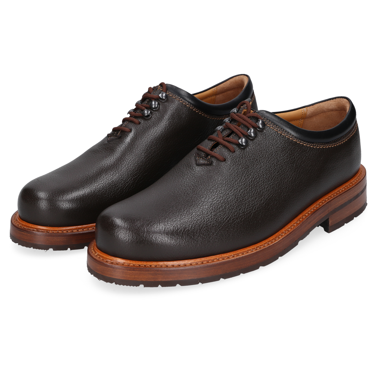 Heinrich Dinkelacker Herren Rio Wholecut W - Dunkelbraun