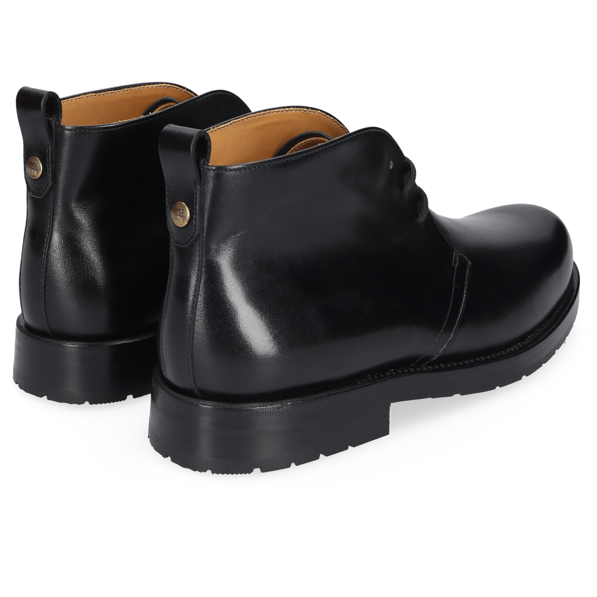 Heinrich Dinkelacker Herren Stiefeletten Rio Plain BC - Schwarz