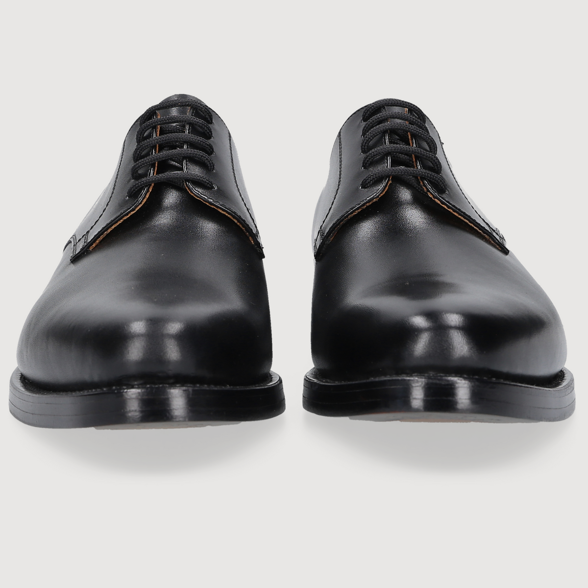 Heinrich Dinkelacker Herren Klassiker Milano Plain Schwarz