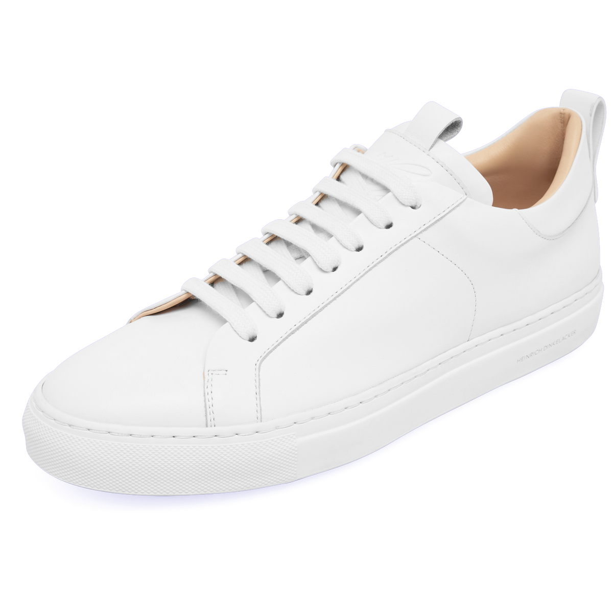 Heinrich Dinkelacker Men's Turin Court Sneaker NP - White