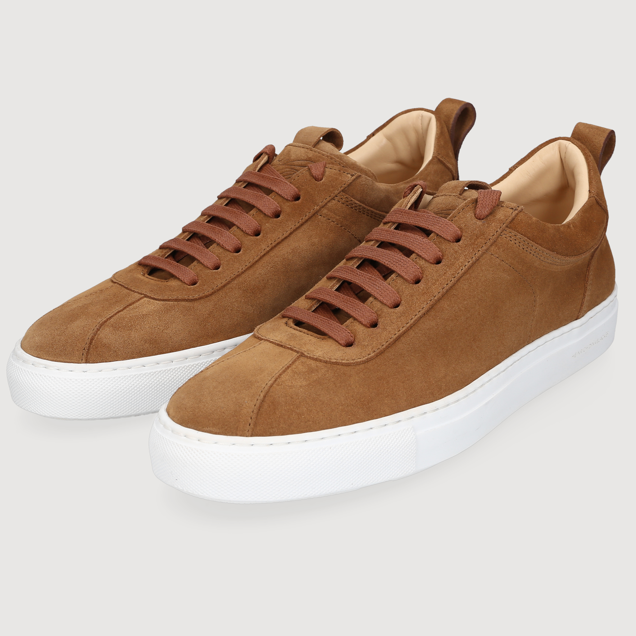 Heinrich Dinkelacker Men's Sneaker Turin Plain Brown