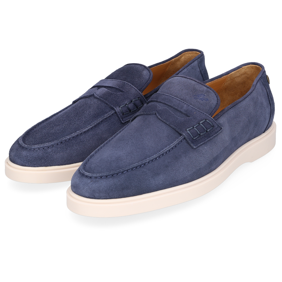 Heinrich Dinkelacker Herren Loafer Genua Penny Loafer V - Navy