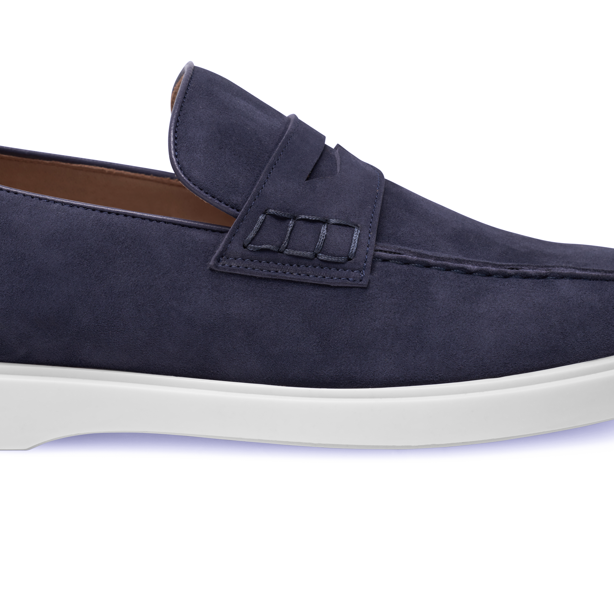 Heinrich Dinkelacker Herren Genua Penny Loafer V - Navy